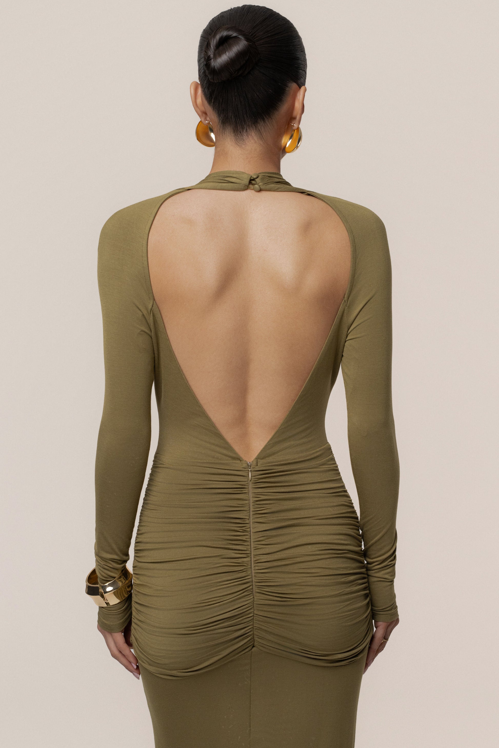 Olive All The Stars Maxi Dress JLUXLABEL