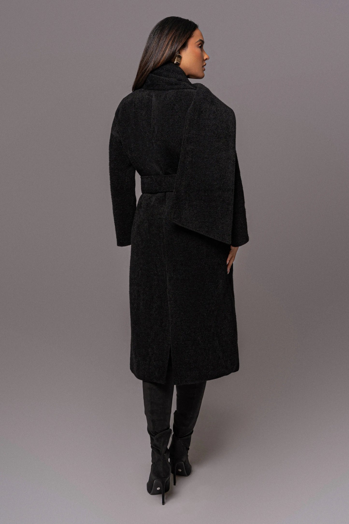 Black Jonah Coat JLUXLABEL