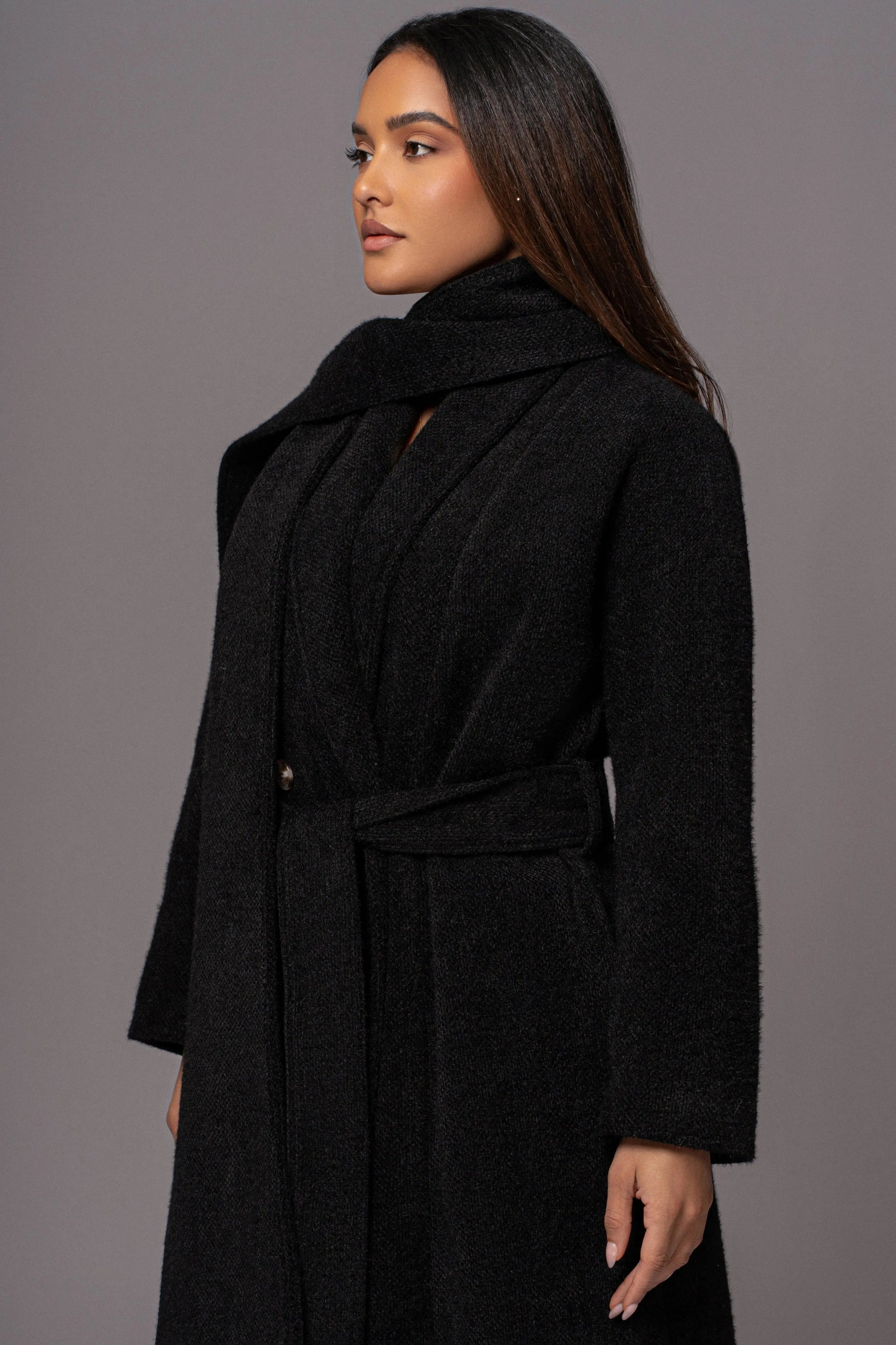 Black Jonah Coat JLUXLABEL