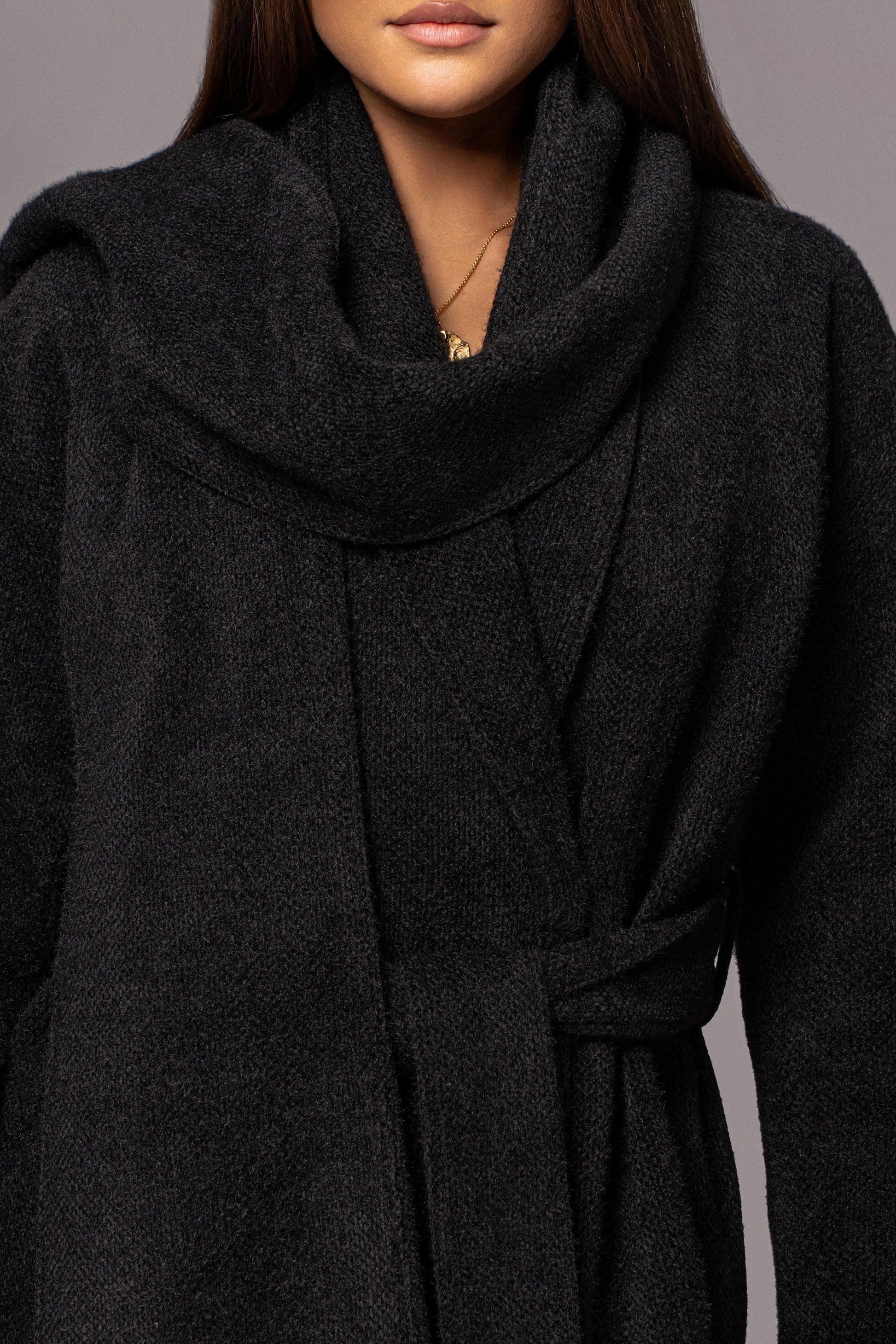 Black Jonah Coat JLUXLABEL