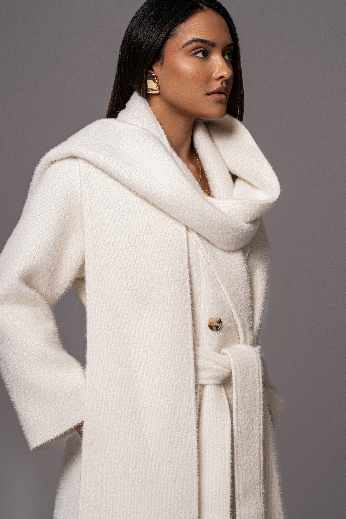 Ivory Jonah Coat JLUXLABEL