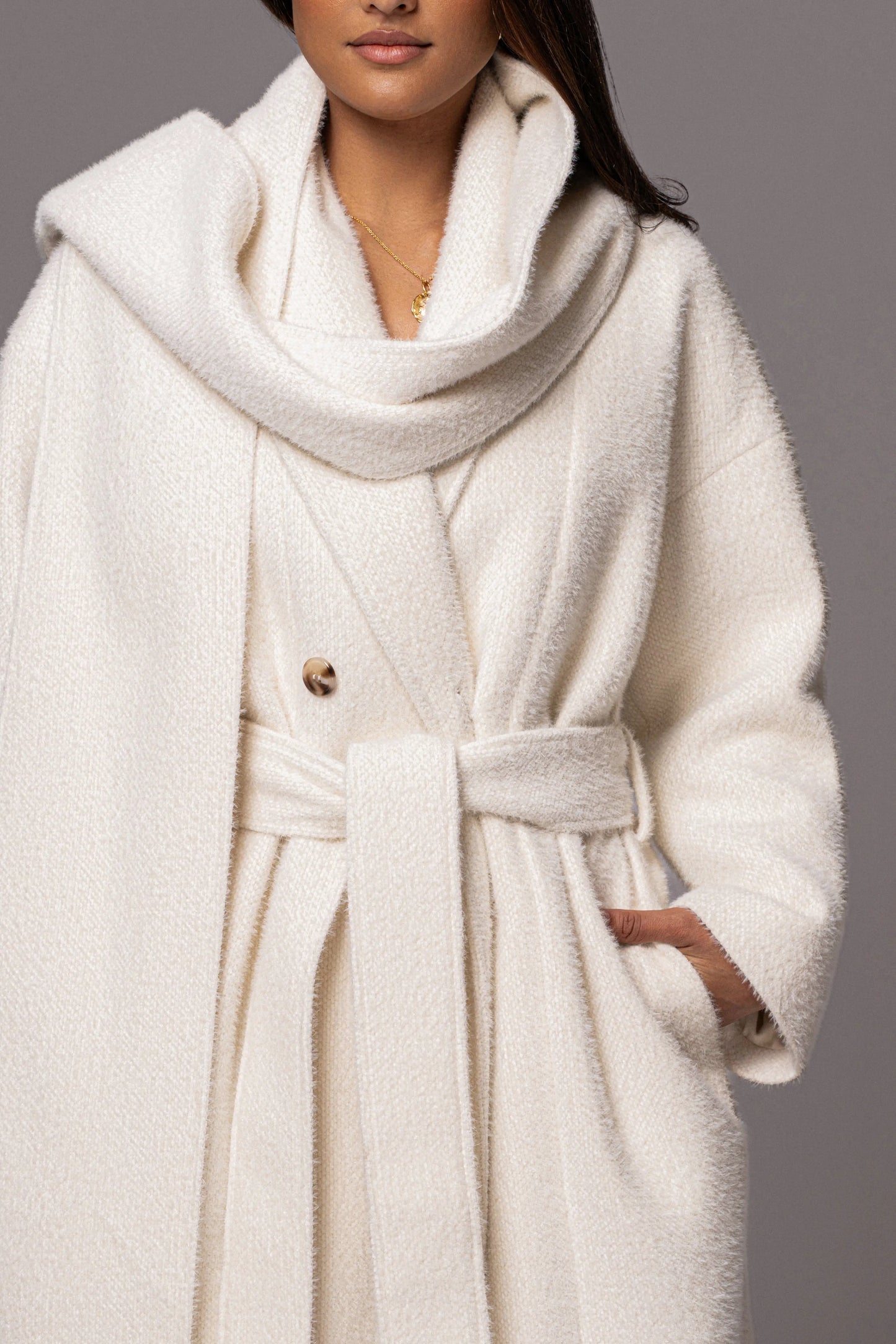 Ivory Jonah Coat JLUXLABEL
