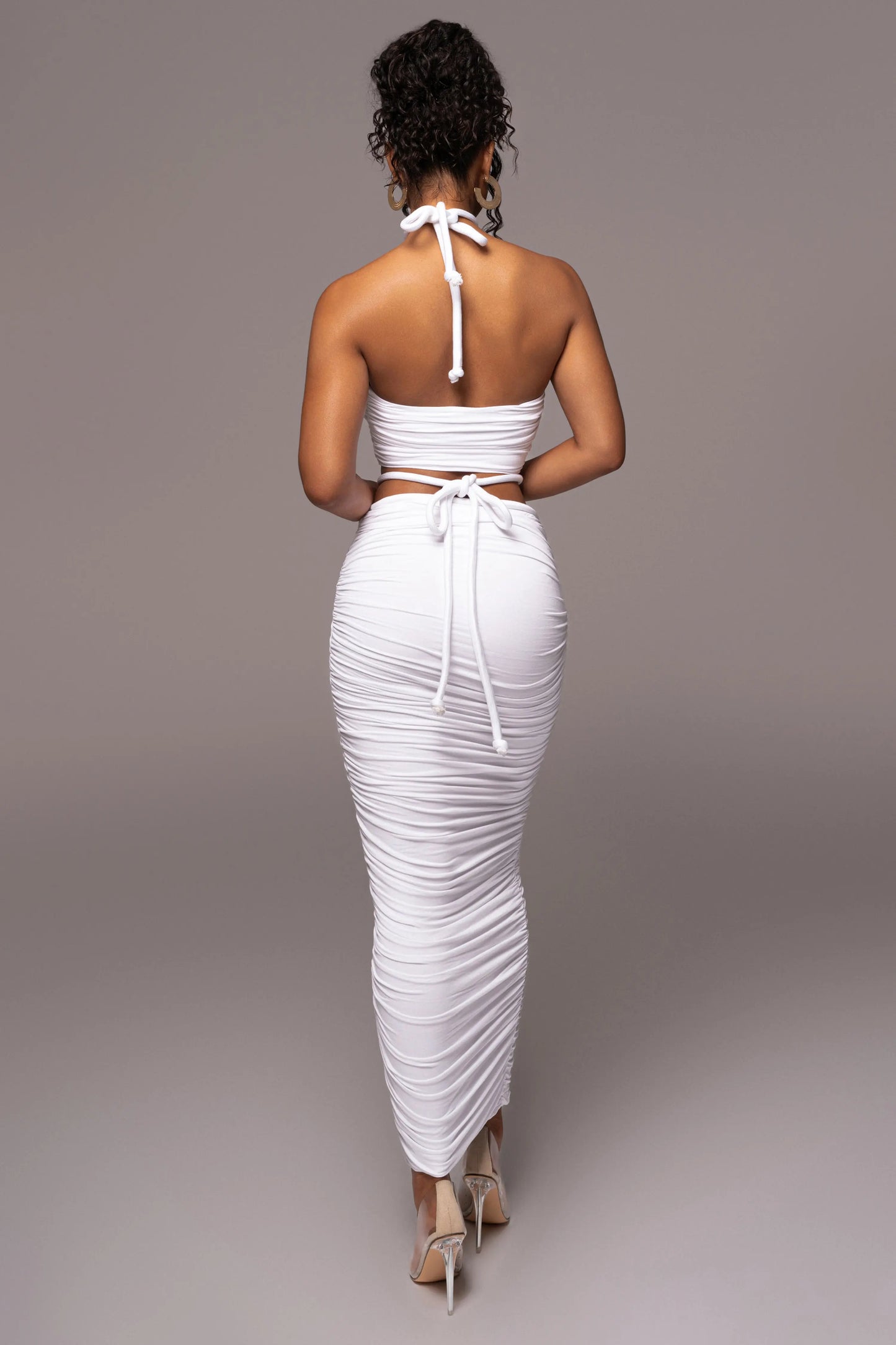Ivory Go The Distance Skirt Set JLUXLABEL