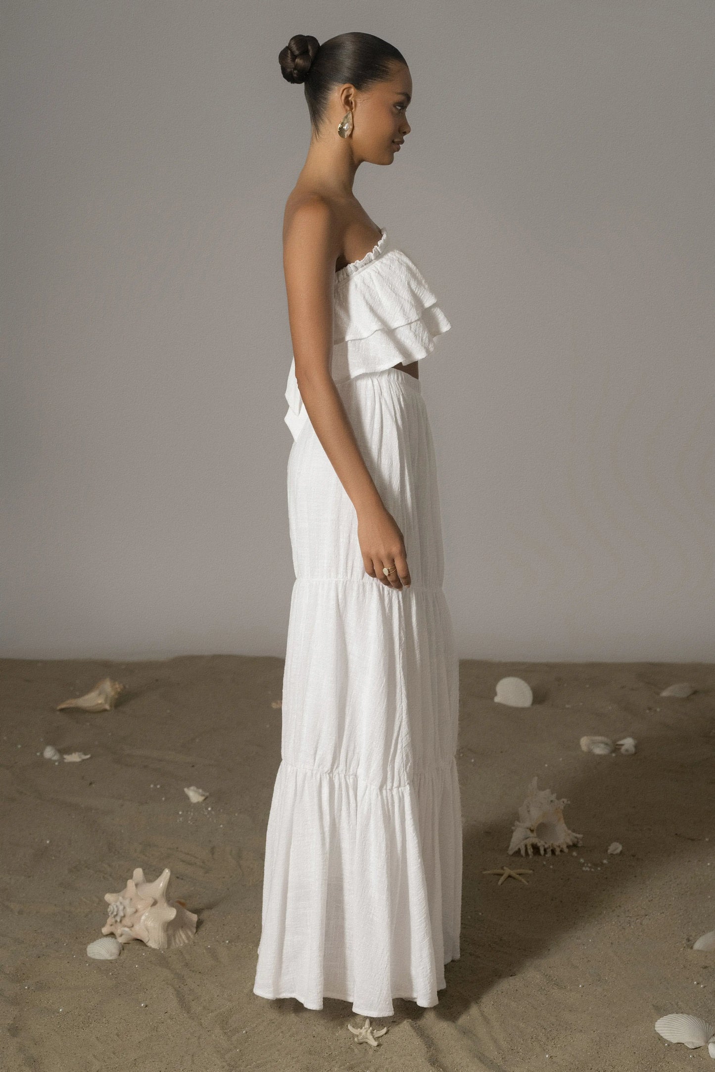 White By The Sea Skirt Set JLUXLABEL