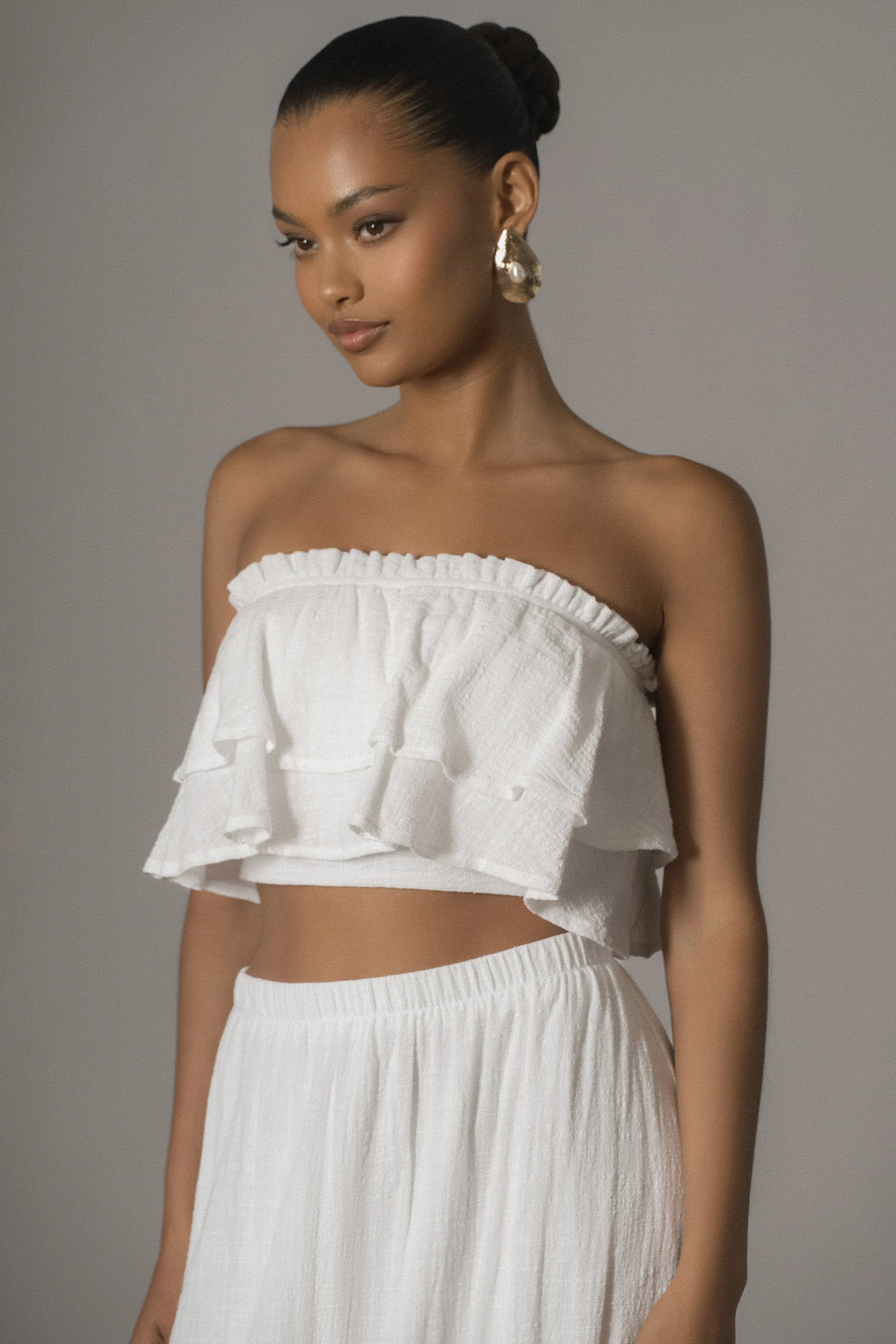 White By The Sea Skirt Set JLUXLABEL