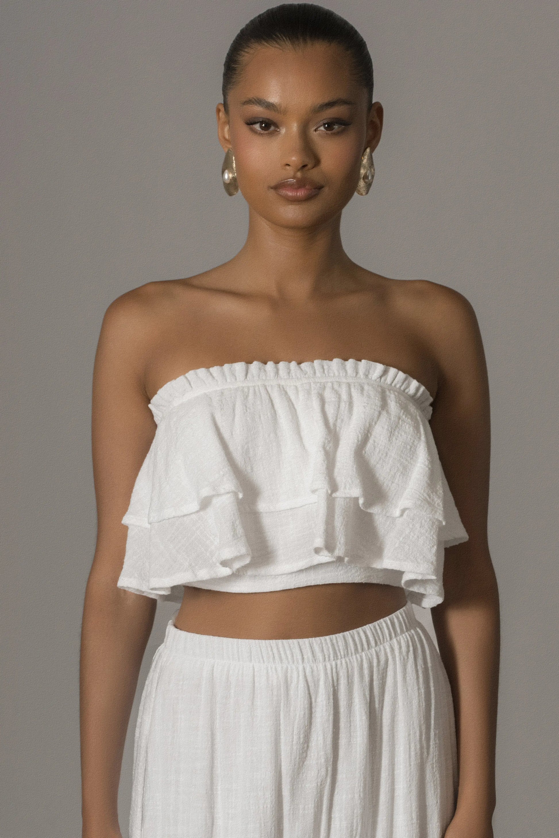 White By The Sea Skirt Set JLUXLABEL