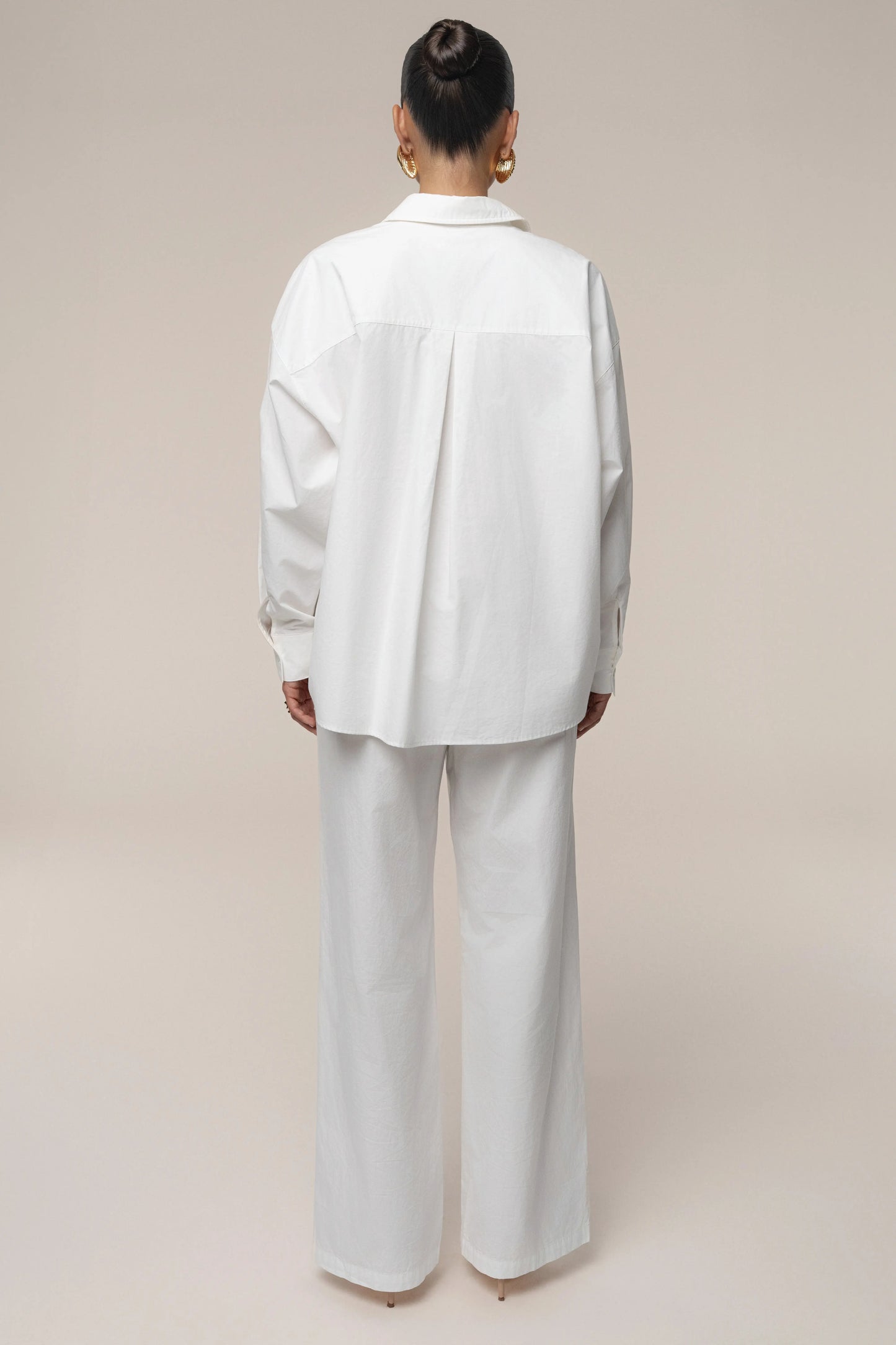 Ivory Leon Poplin Pant JLUXLABEL
