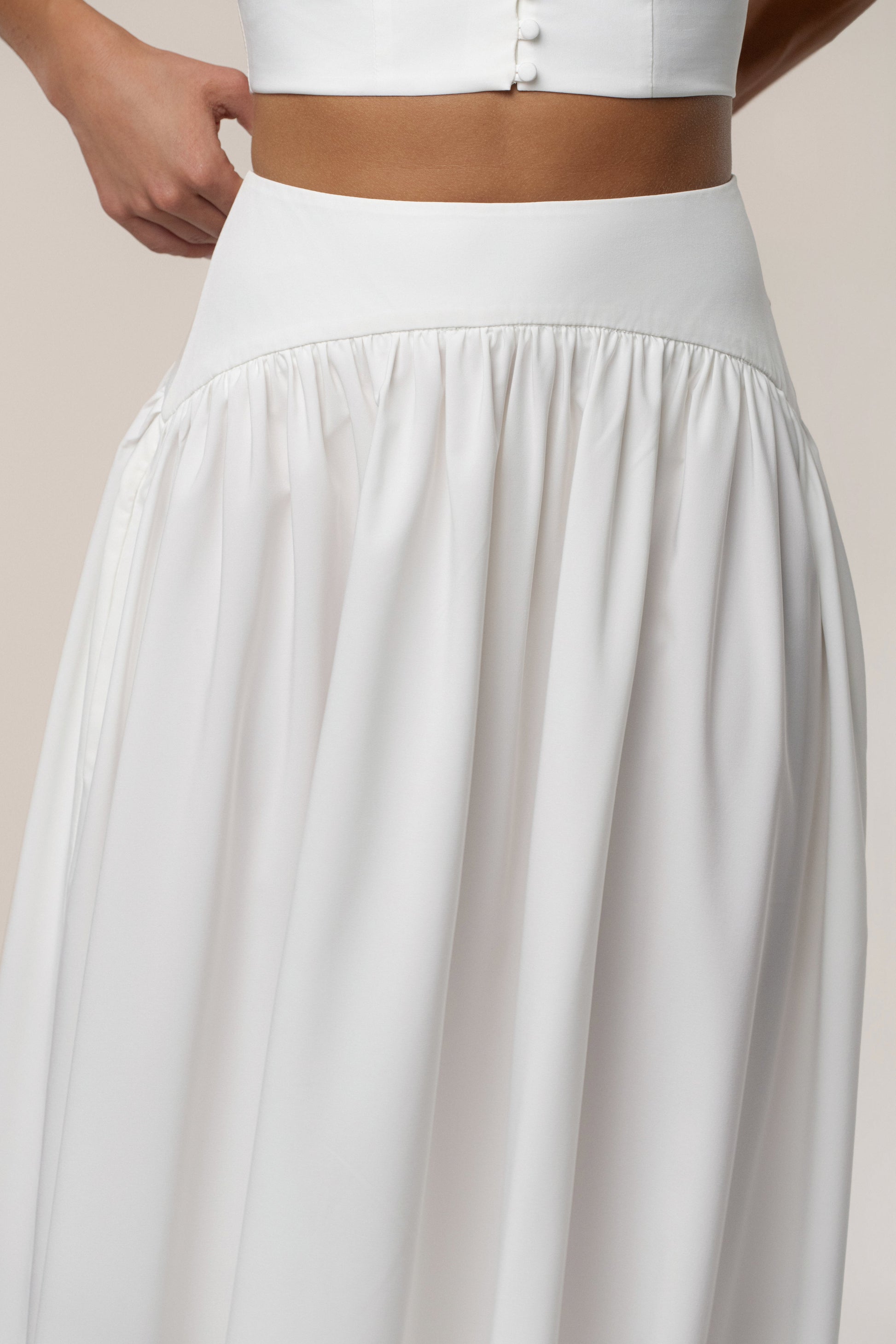 PRE-ORDER Ivory Haven Skirt Set JLUXLABEL