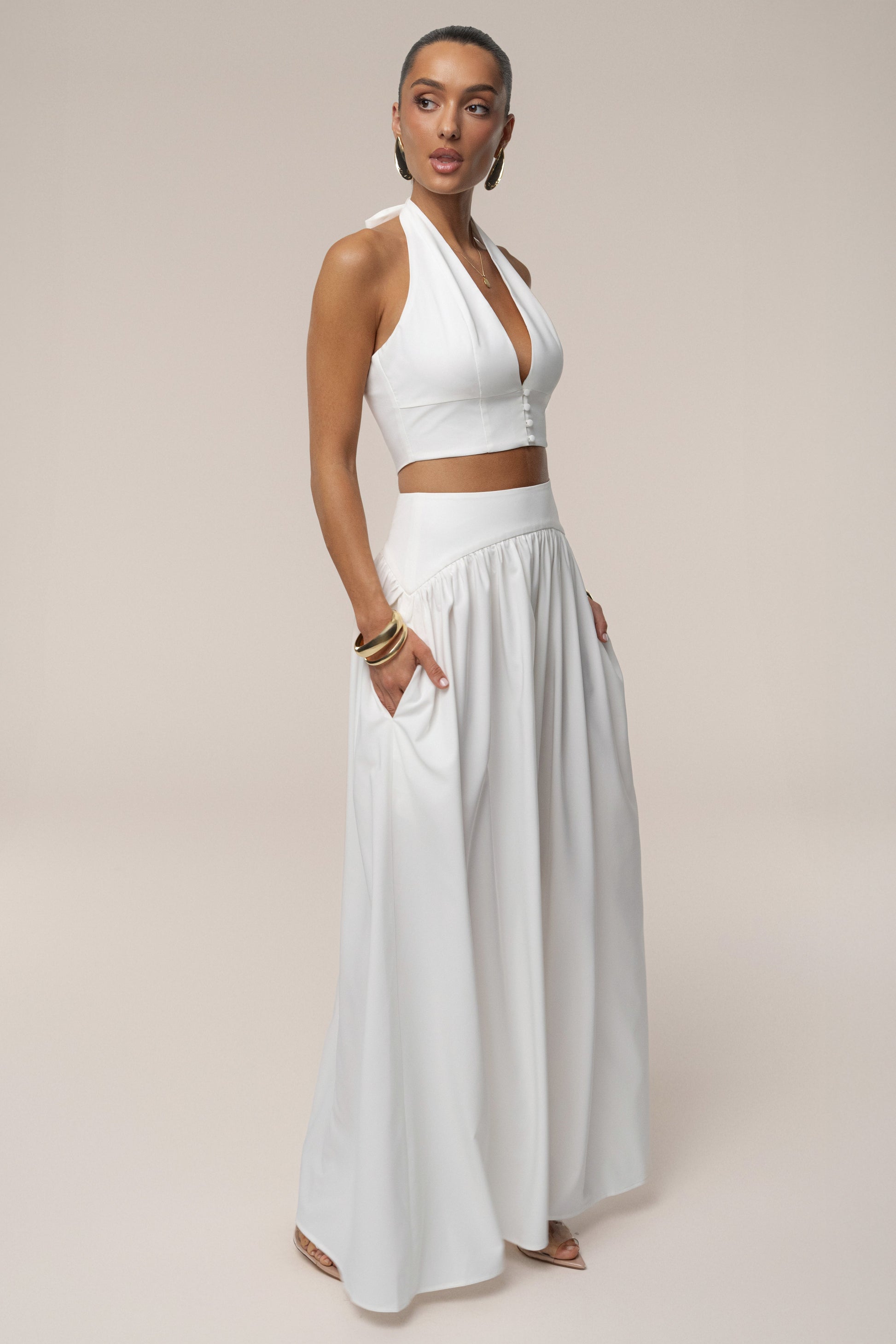 PRE-ORDER Ivory Haven Skirt Set JLUXLABEL