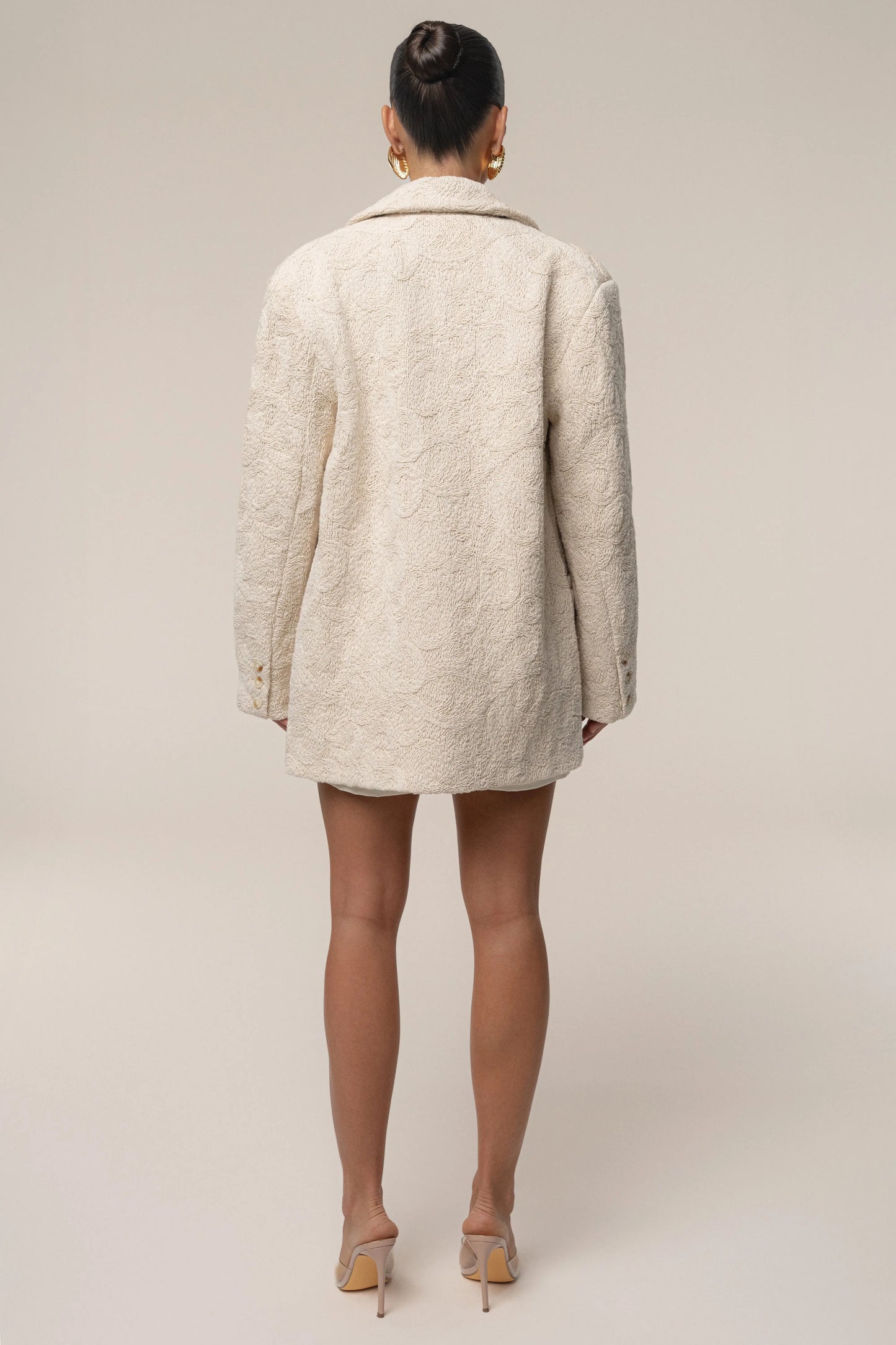 Ecru Avenue Oversize Blazer JLUXLABEL