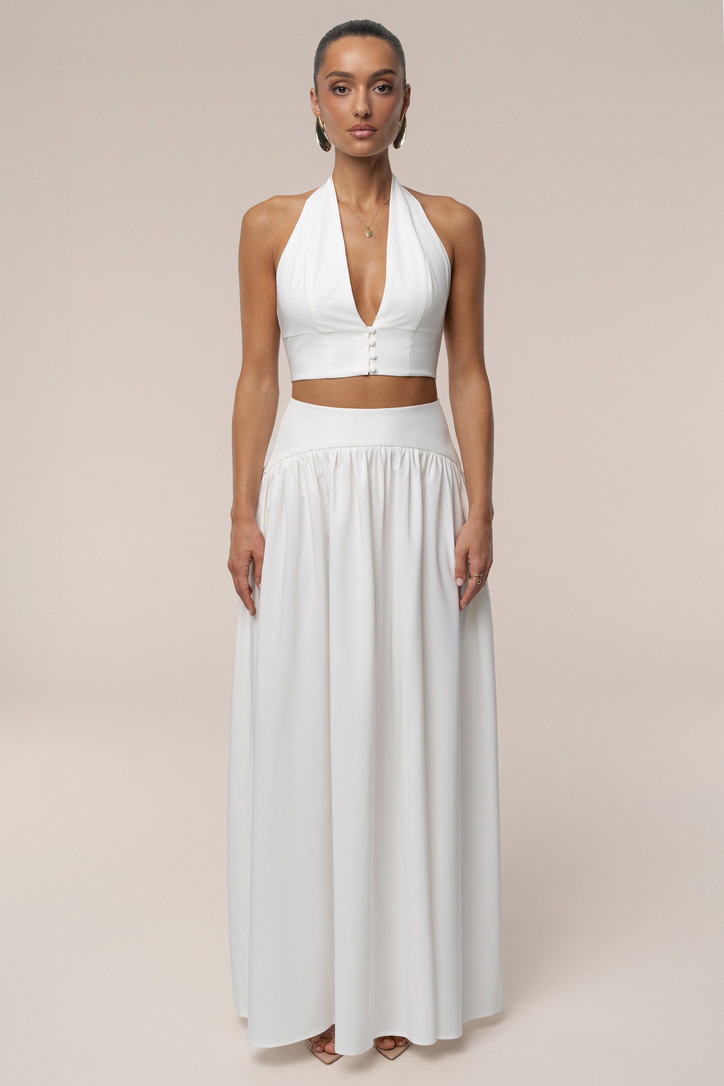 PRE-ORDER Ivory Haven Skirt Set JLUXLABEL