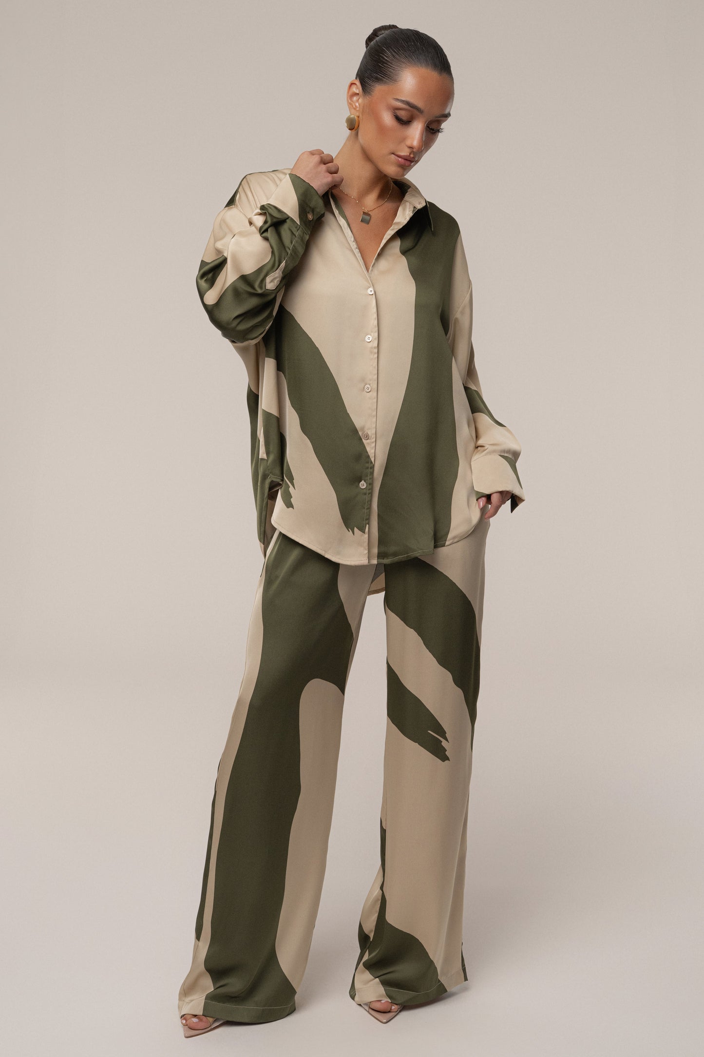 Multi Ella Safari Blouse