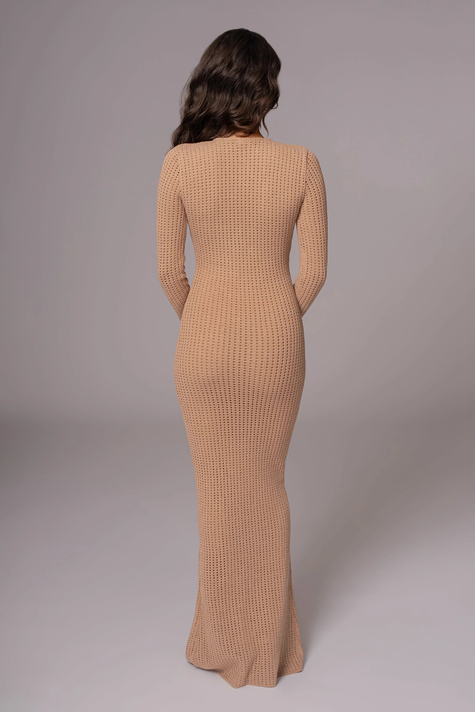 Sand Sol Sweater Knit Dress JLUXLABEL