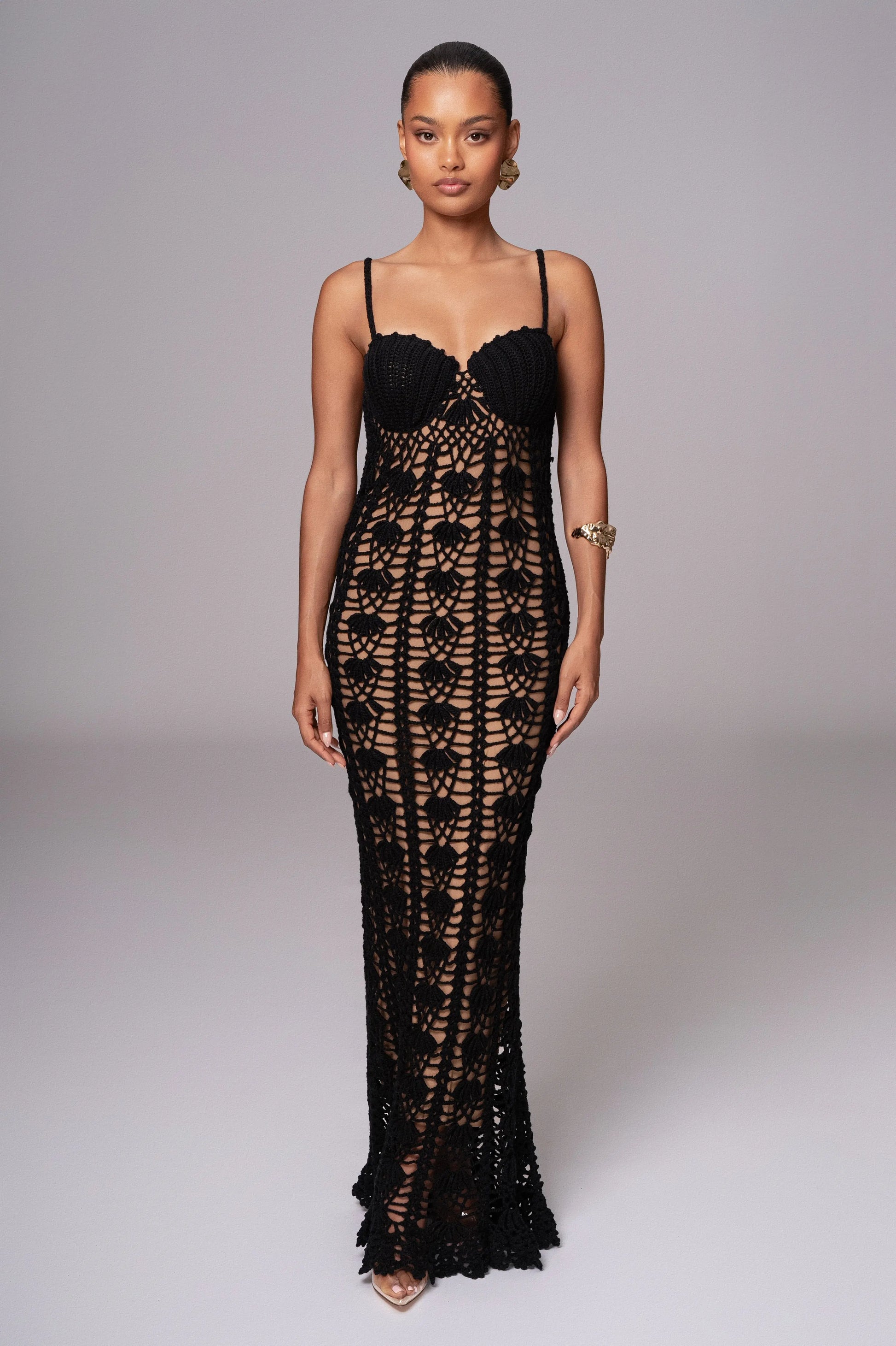 Black Odyssey Maxi Dress JLUXLABEL