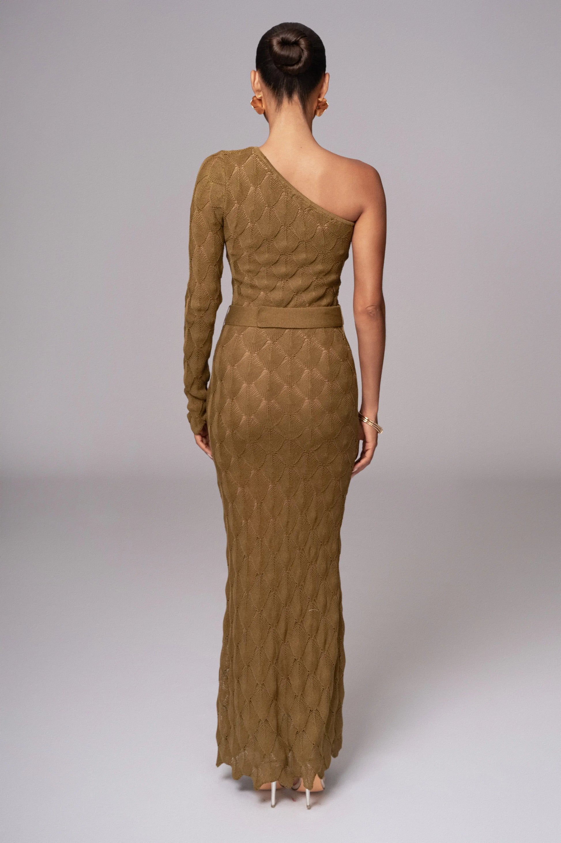 Olive La Costa One Shoulder Dress JLUXLABEL