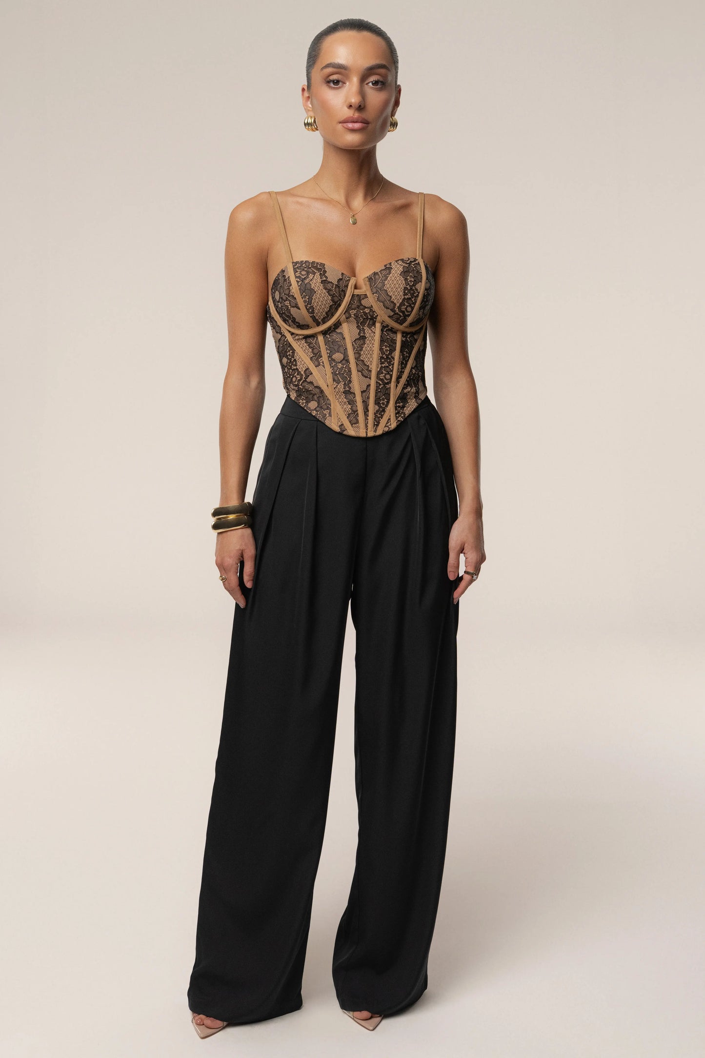Black Desire Lace Corset JLUXLABEL
