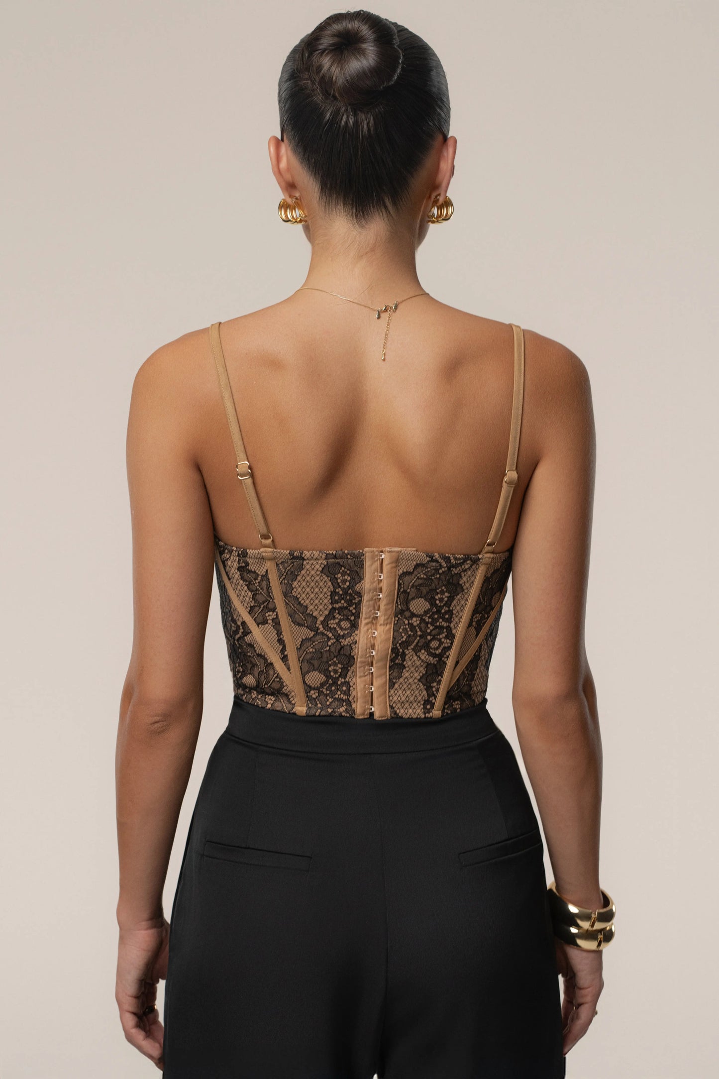 Black Desire Lace Corset JLUXLABEL