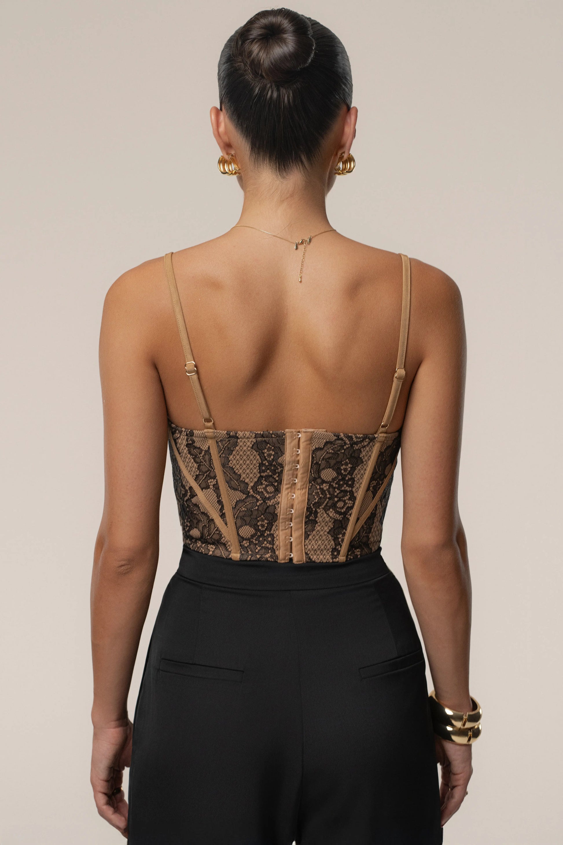 Black Desire Lace Corset JLUXLABEL