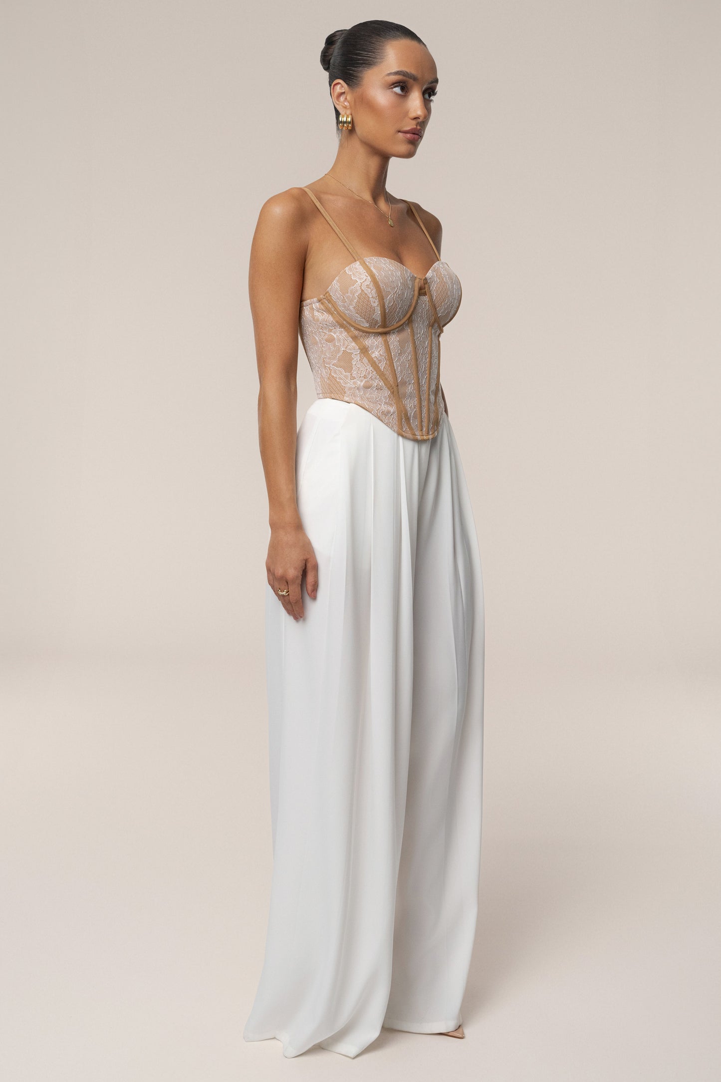 Ivory Desire Lace Corset