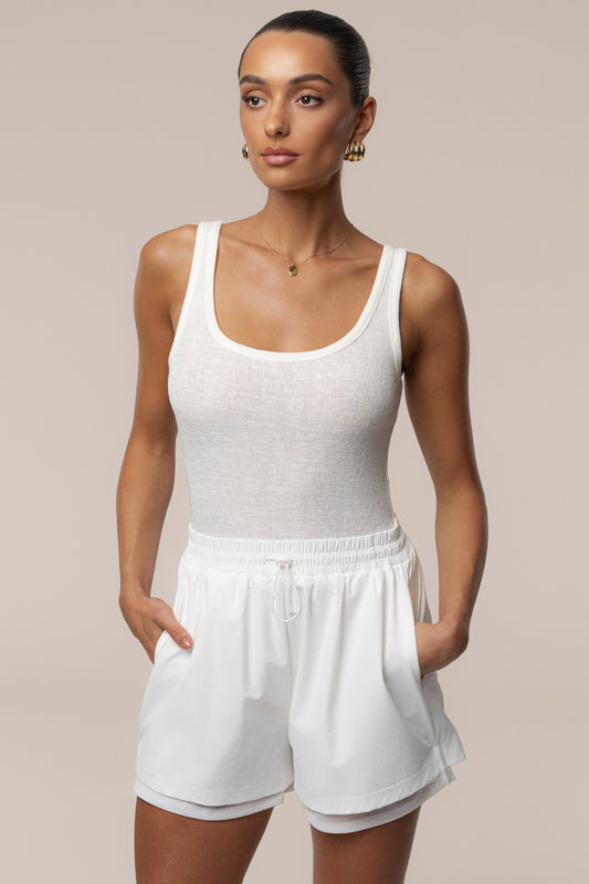 Ivory The Basis Knit Bodysuit