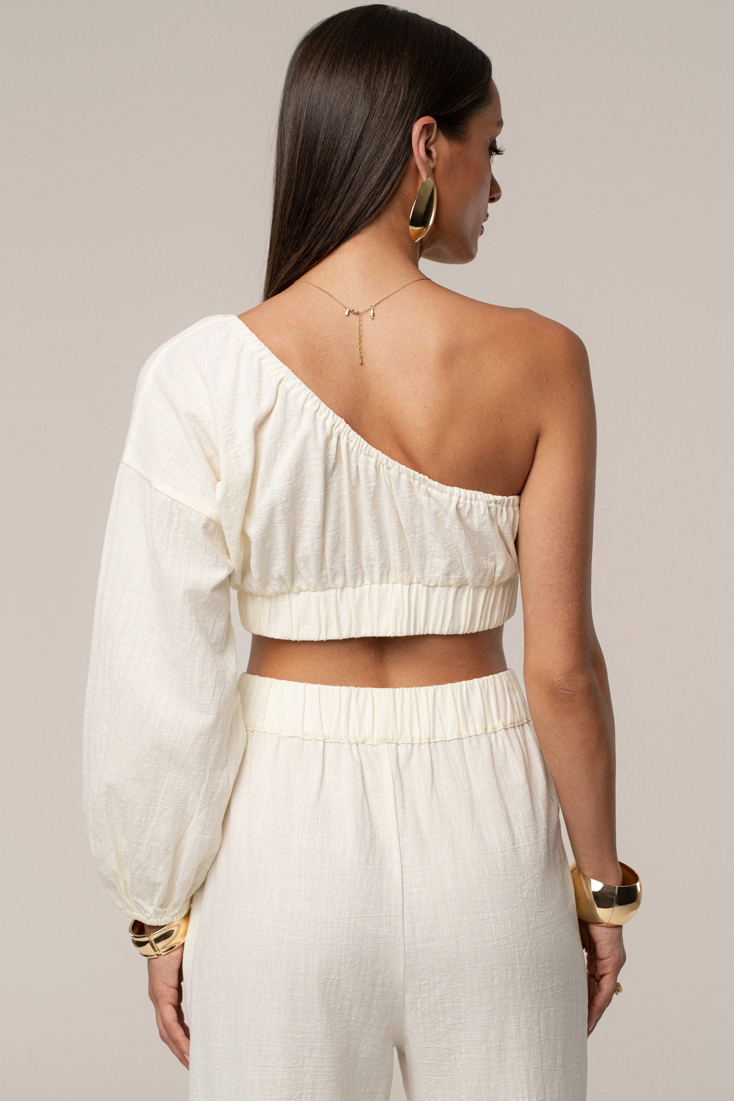 Ivory Coastal Tide Pant Set