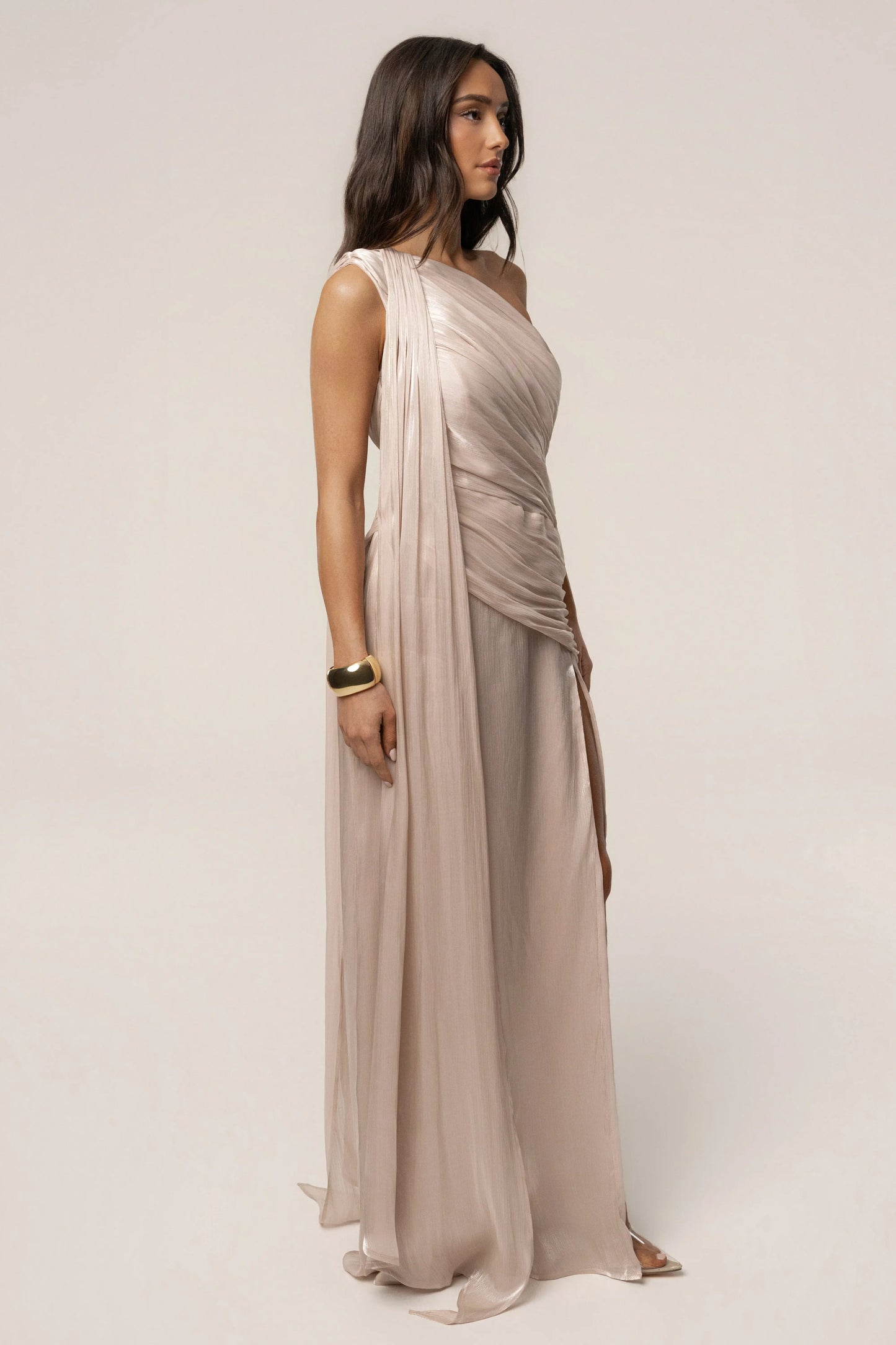 Champagne Eternal Muse Gown JLUXLABEL