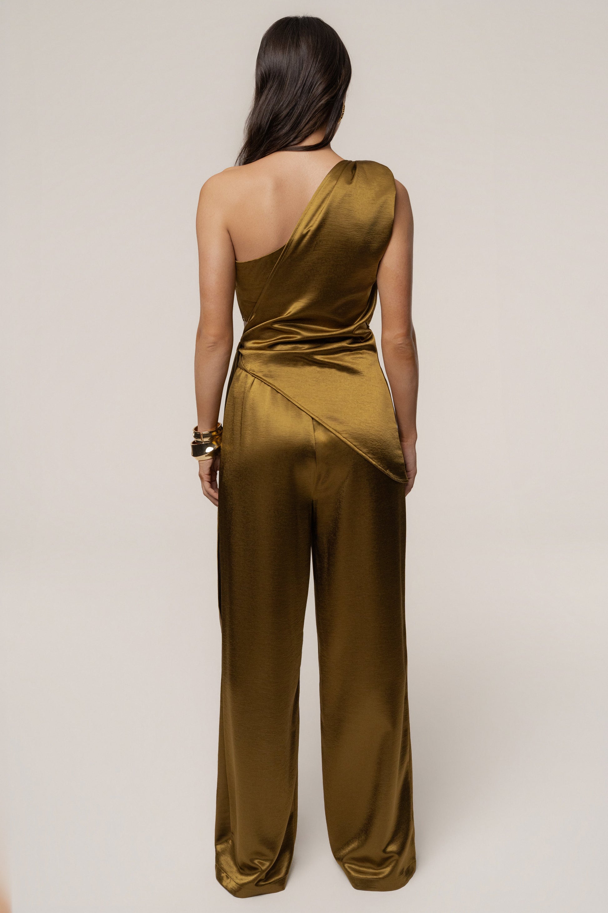 Olive Thea Satin Pants JLUXLABEL