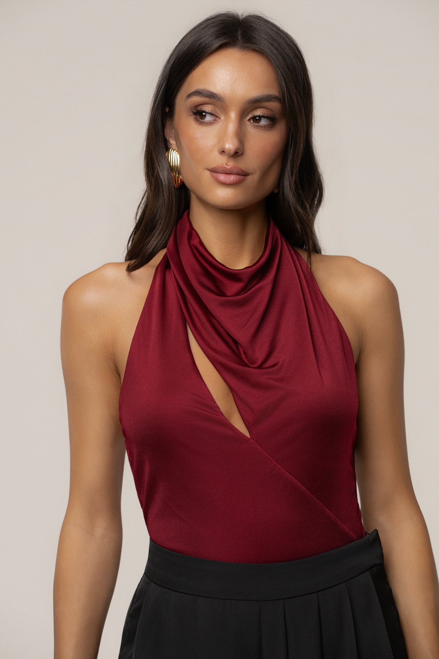 Burgundy Beloved Bodysuit JLUXLABEL