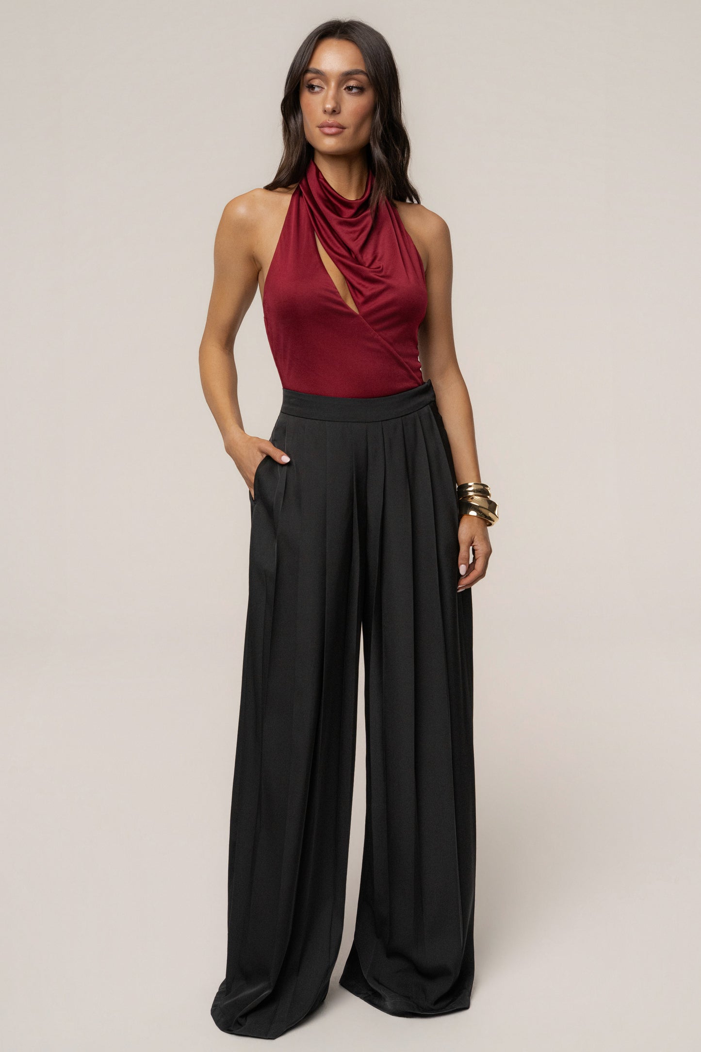 Burgundy Beloved Bodysuit JLUXLABEL