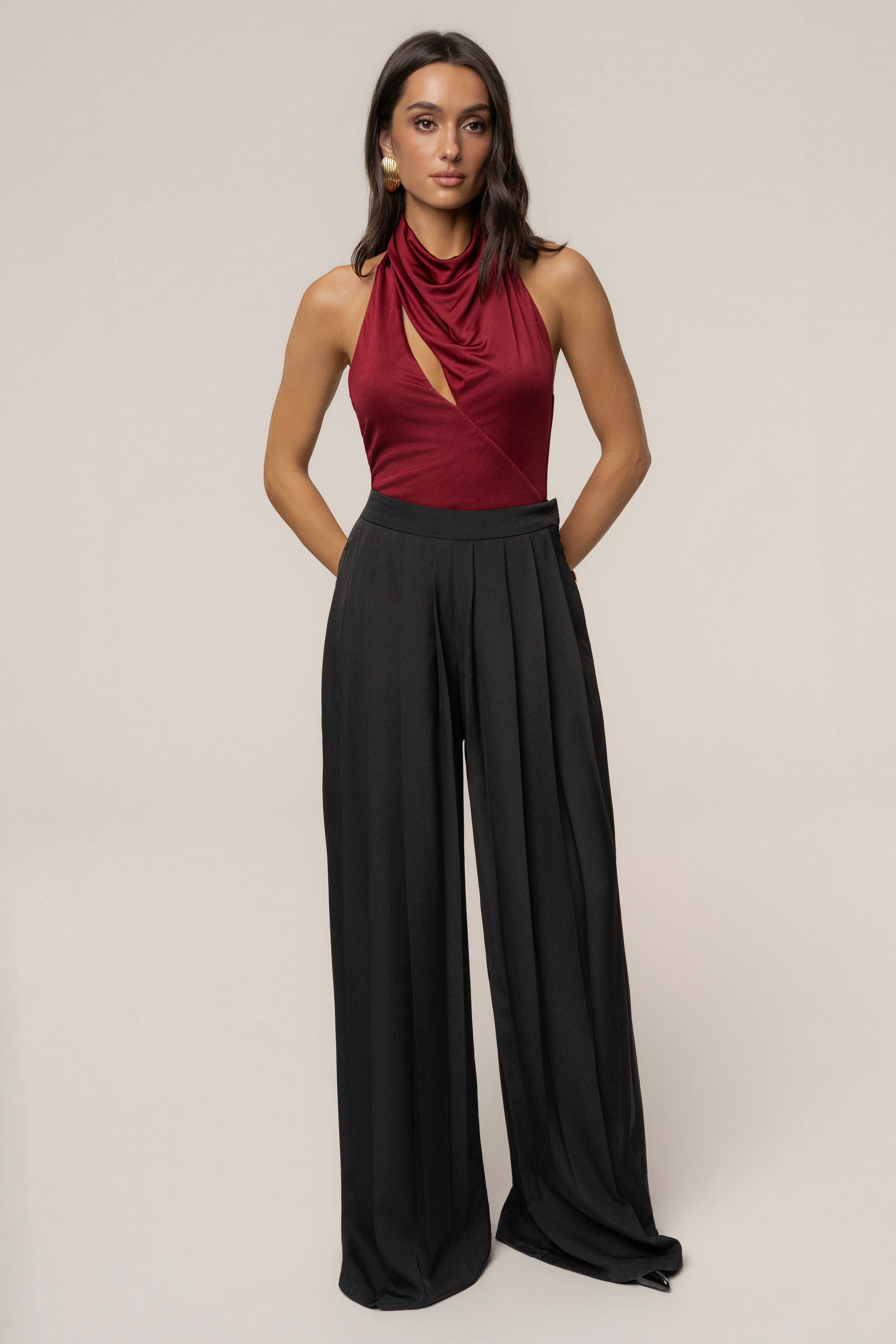 Burgundy Beloved Bodysuit JLUXLABEL
