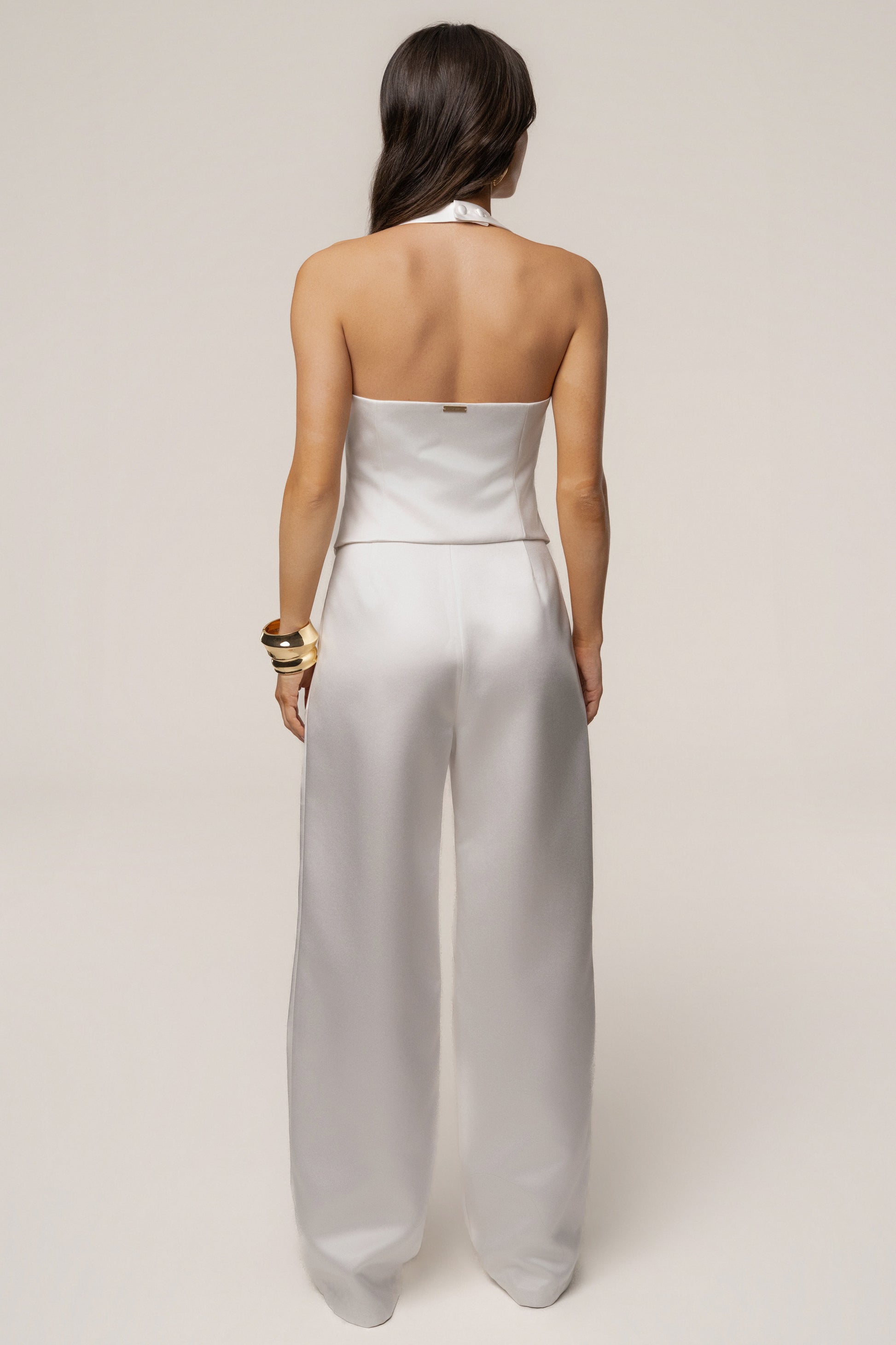 White City Nights Satin Trouser JLUXLABEL