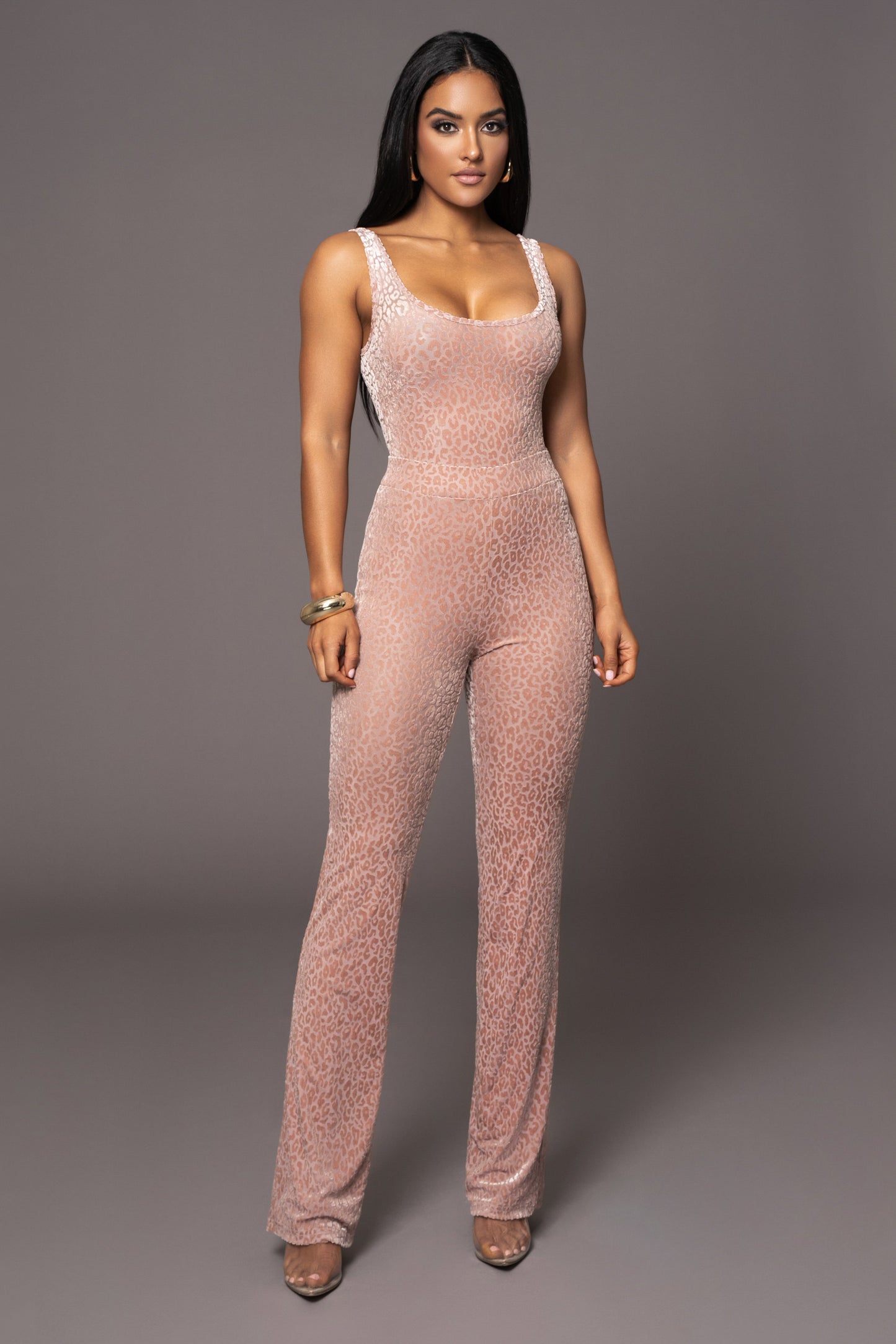 Blush Won't Be Tamed Leopard Tank