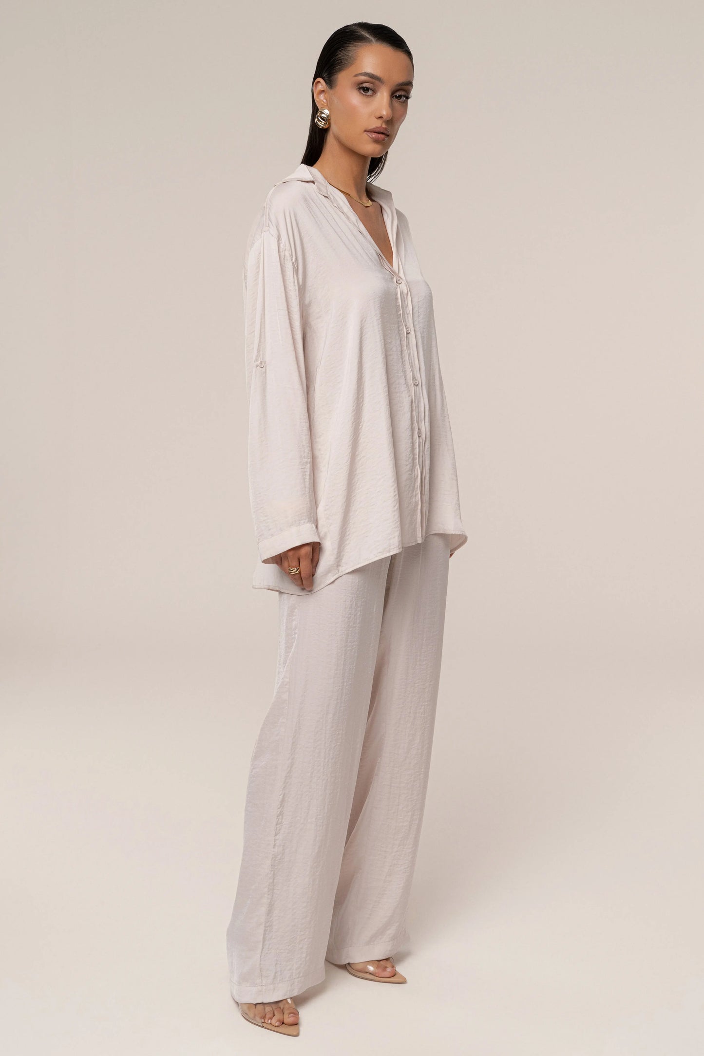 Milk Pearl Bay Pant Set JLUXLABEL