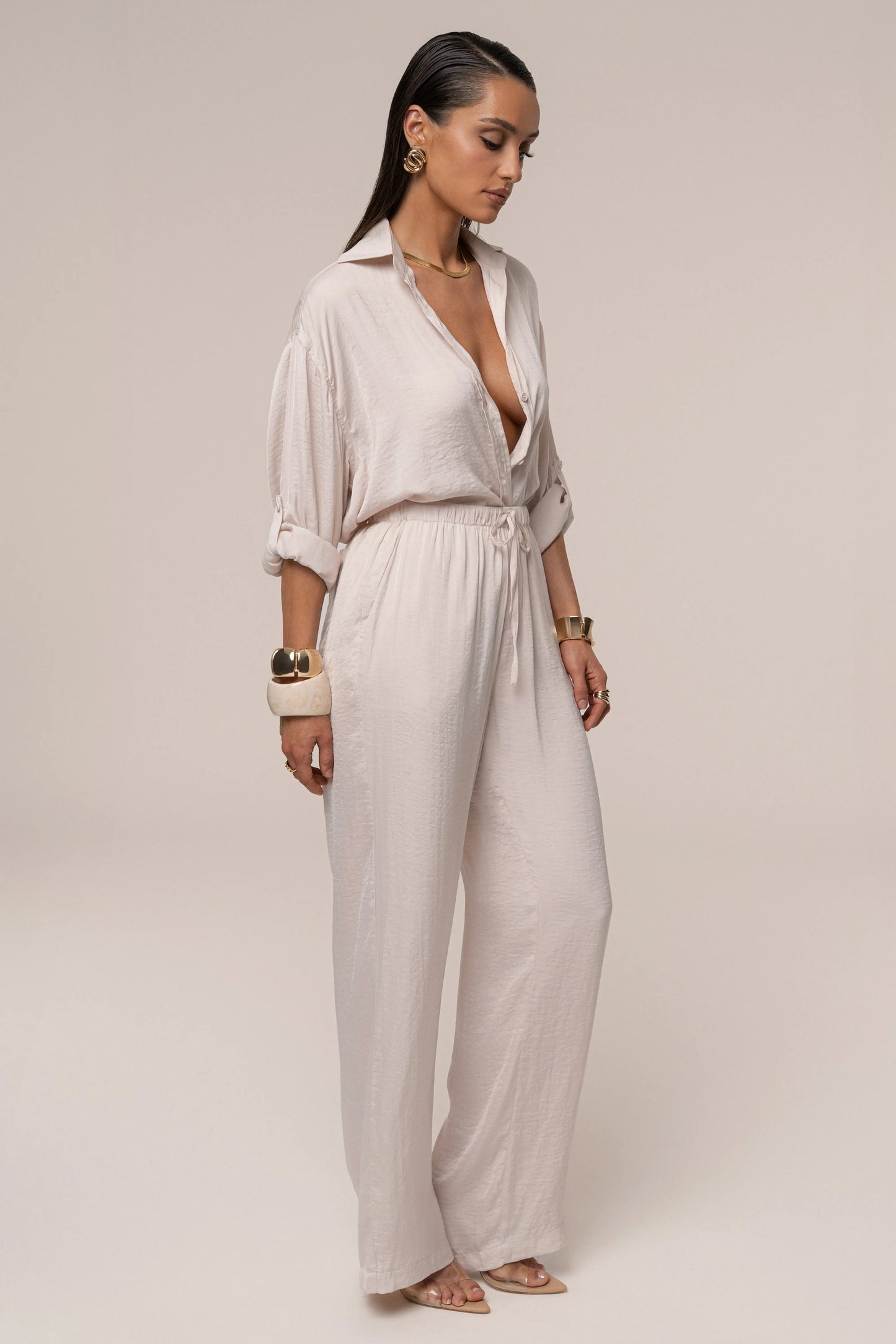 Milk Pearl Bay Pant Set JLUXLABEL