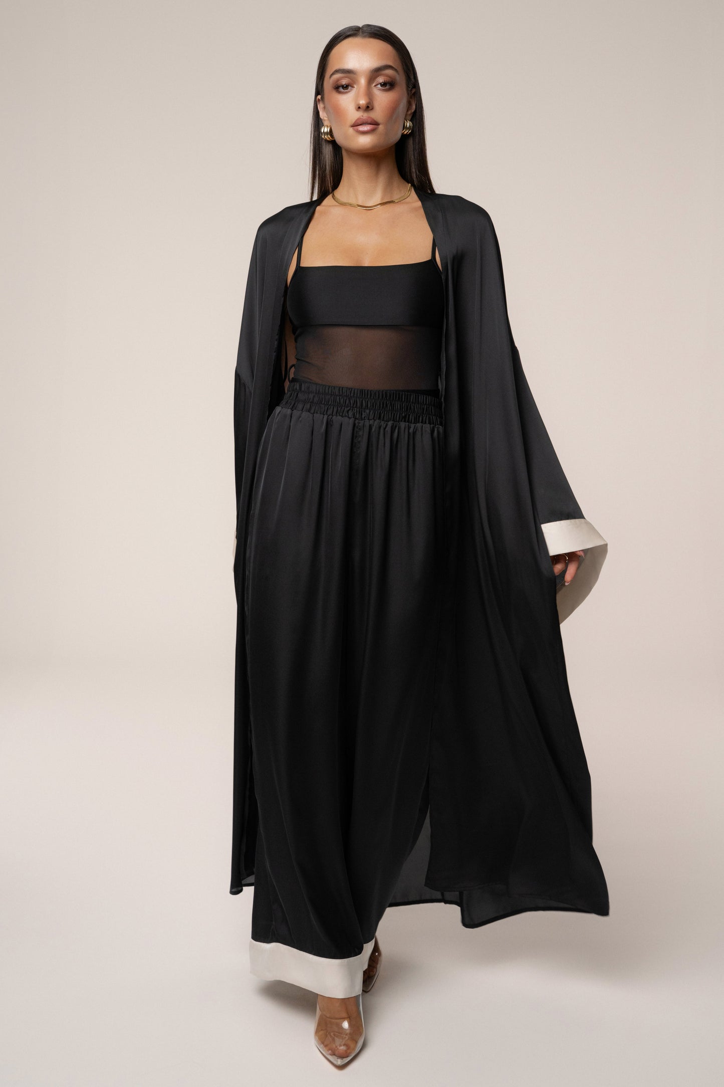 Black Nola Maxi Duster