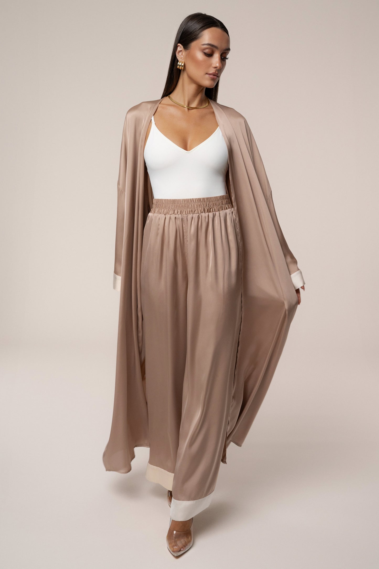 Mocha Nola Maxi Duster
