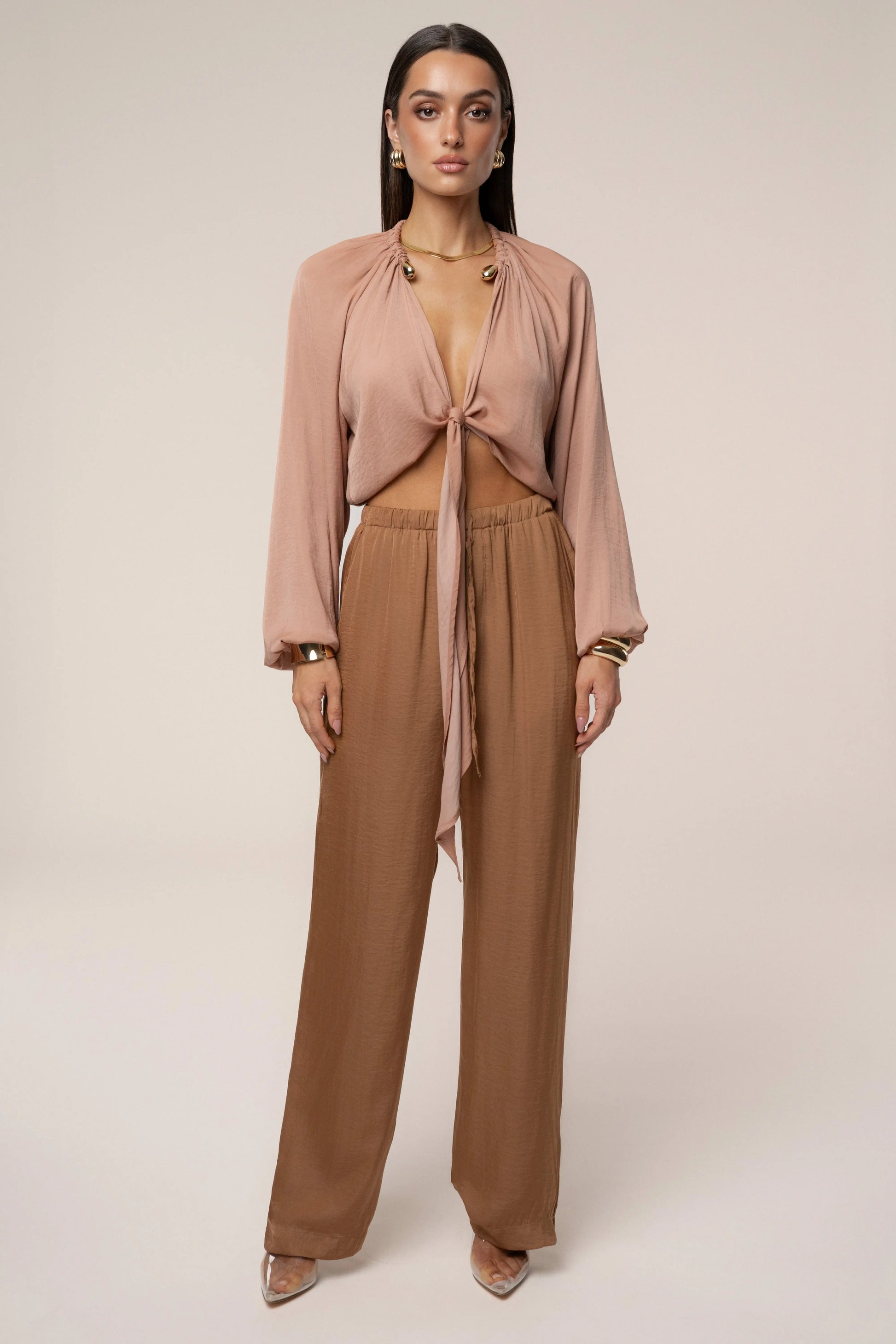 Mauve Seaside Glow Top JLUXLABEL