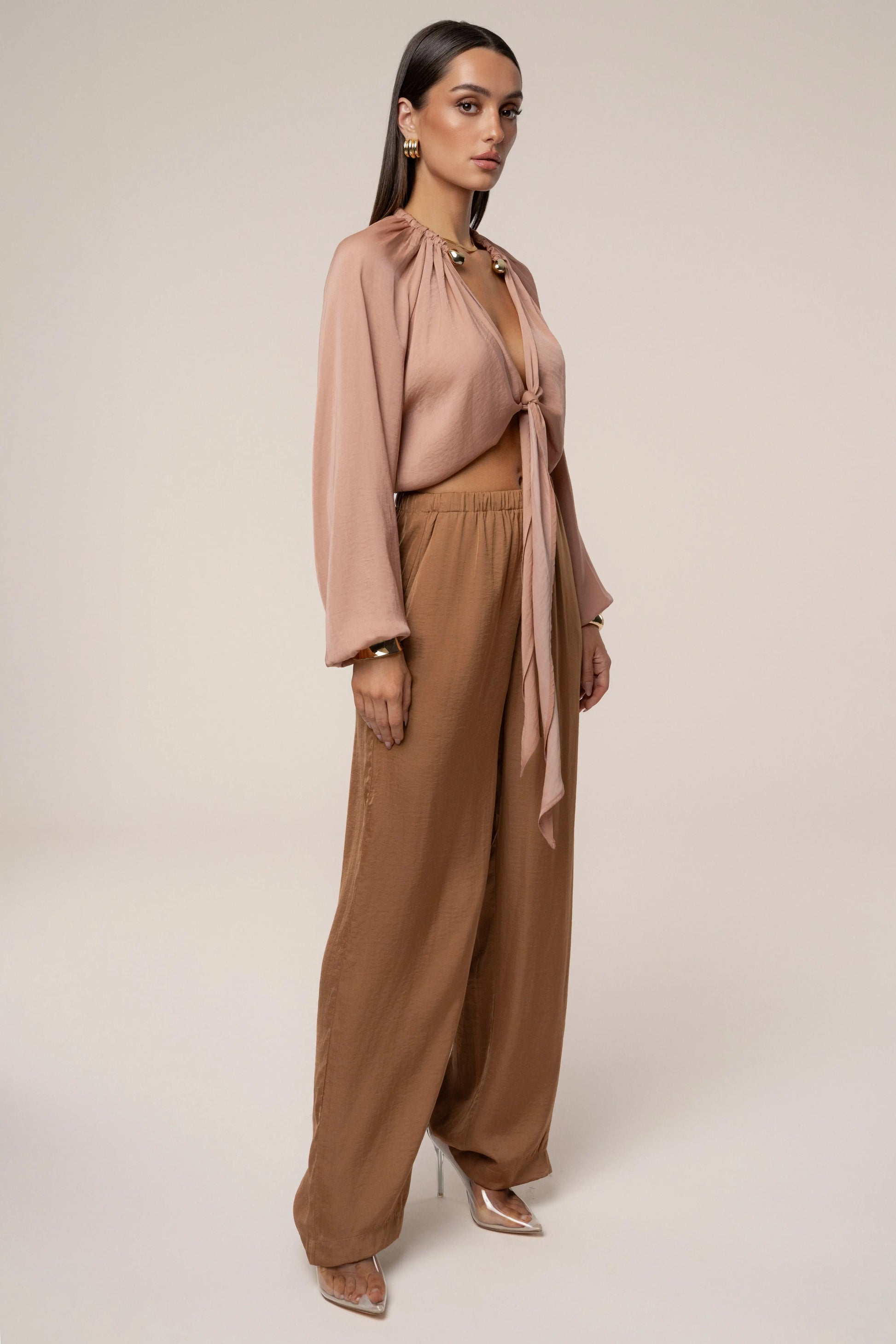 Mauve Seaside Glow Top JLUXLABEL