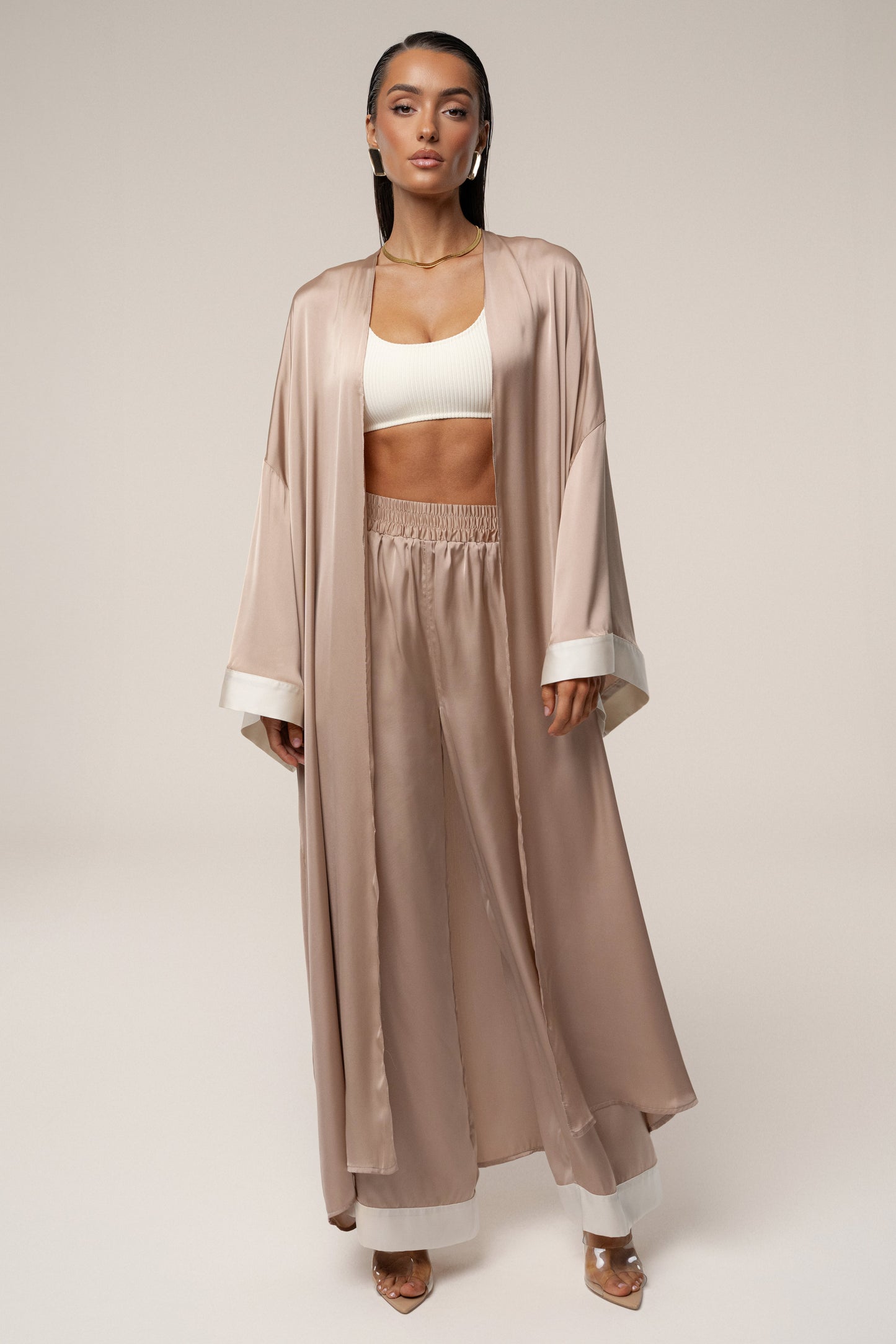 Mocha Nola Maxi Duster