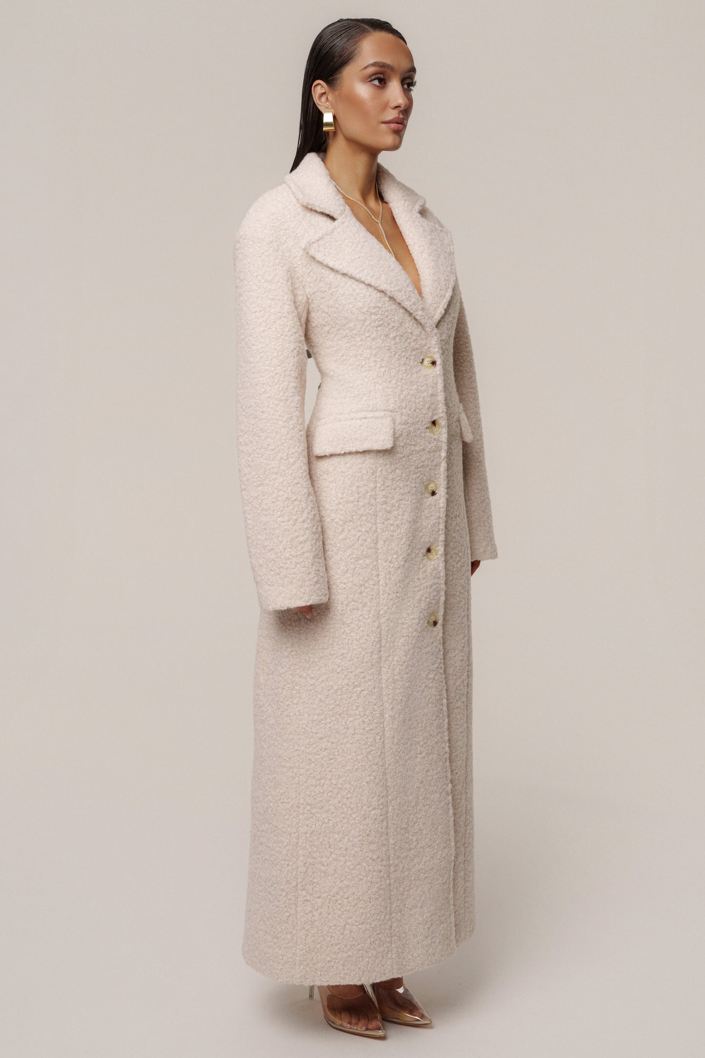 Ivory Midnight Check In Coat