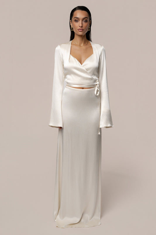 Champagne Golden Eve Skirt Set