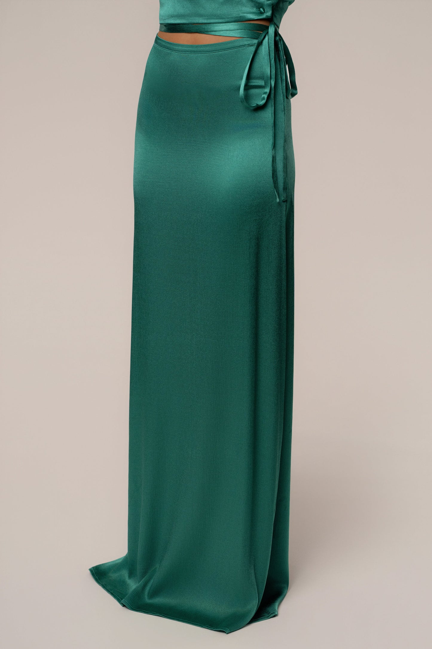 Green Golden Eve Skirt Set