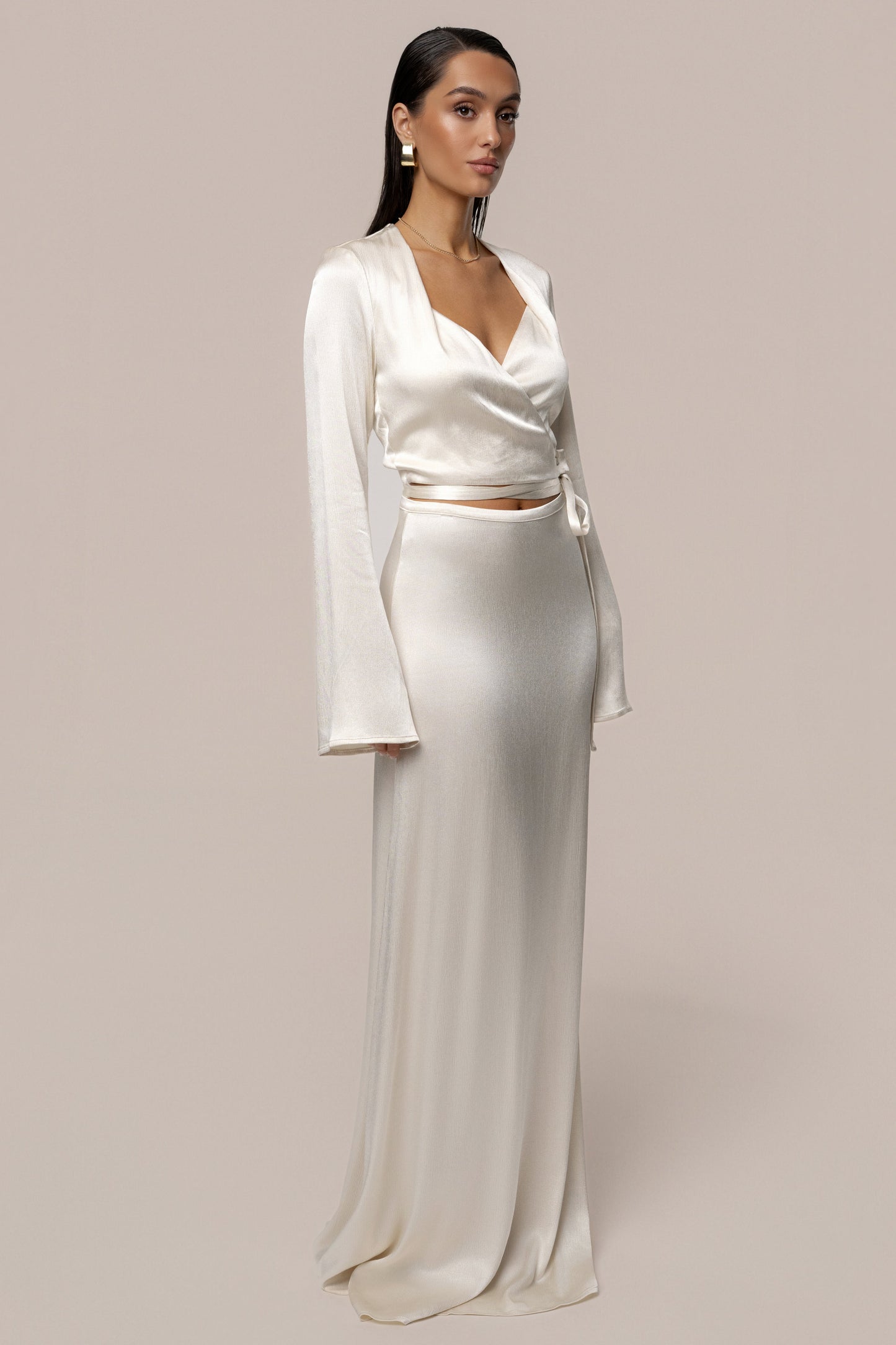 Champagne Golden Eve Skirt Set