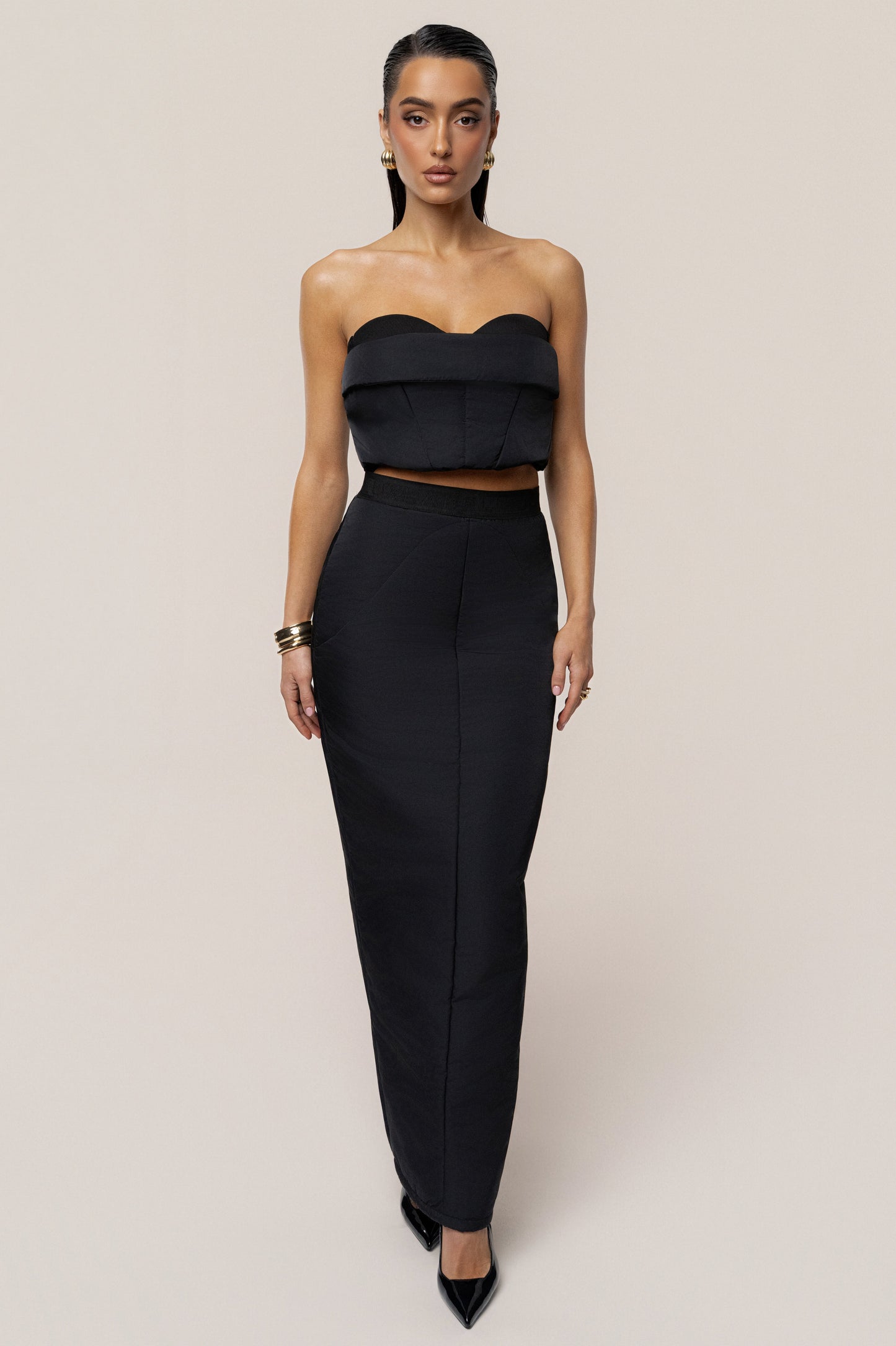 Black Addyson Skirt Set