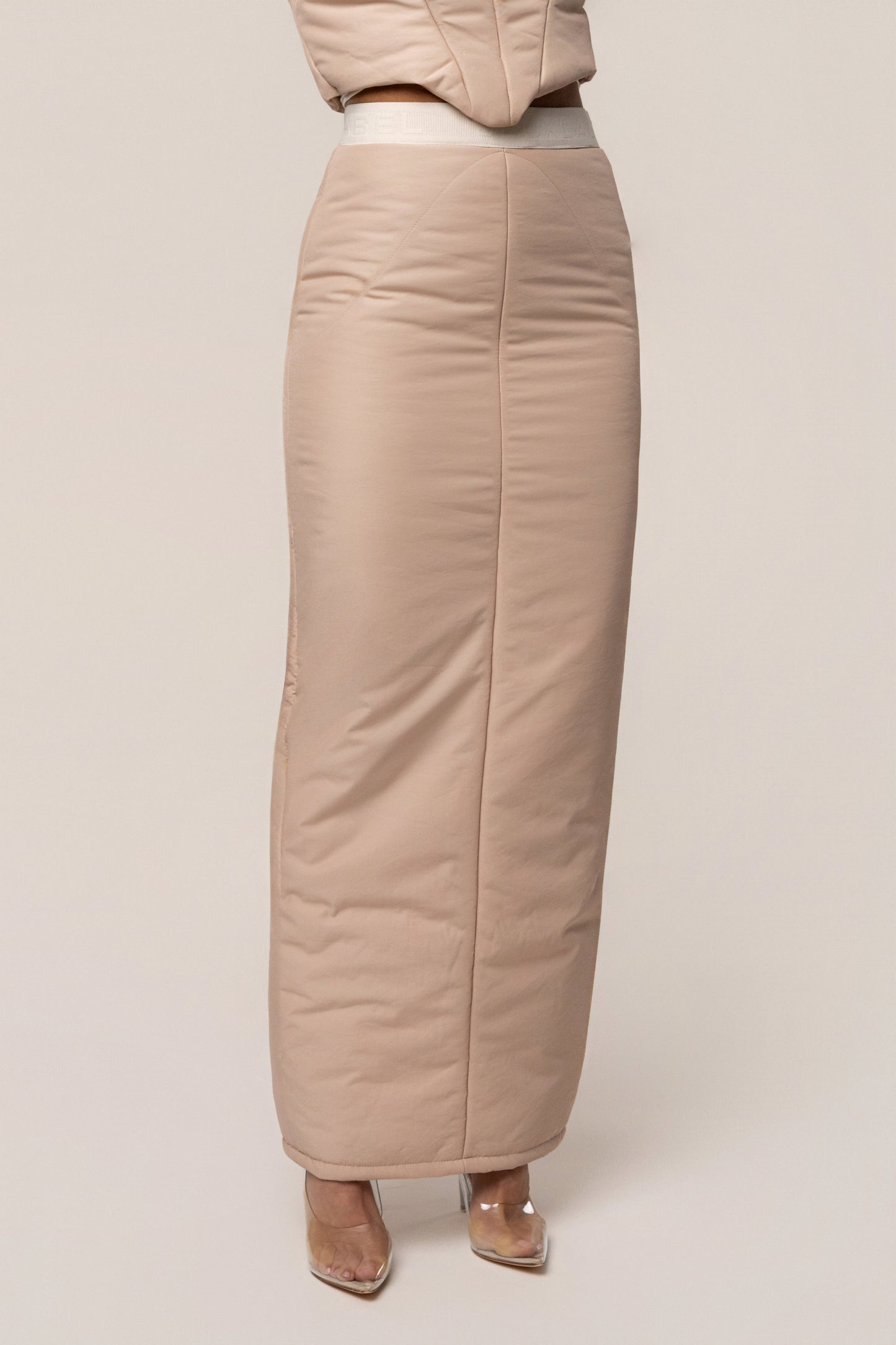 Beige Addyson Skirt Set
