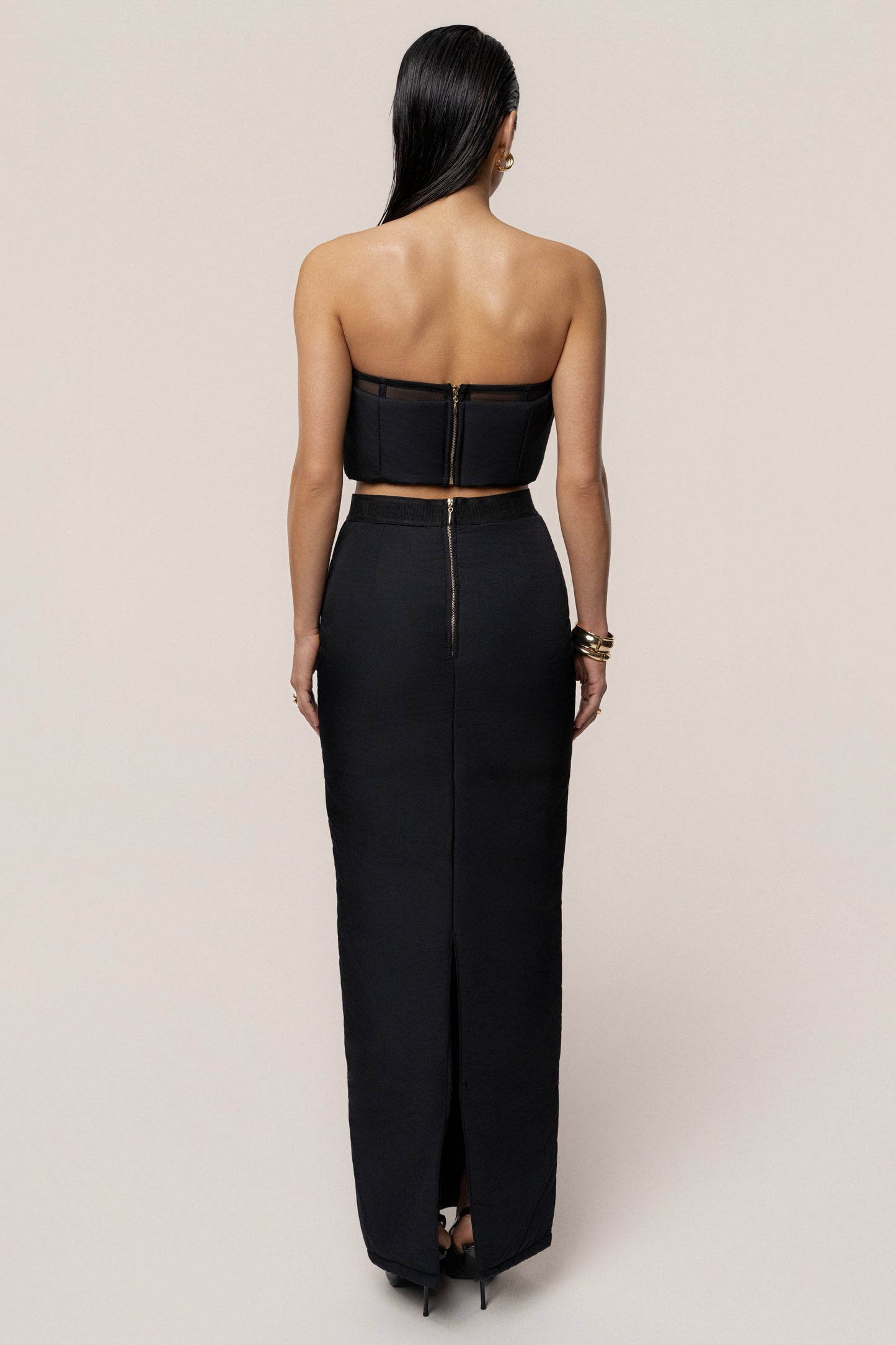 Black Addyson Skirt Set