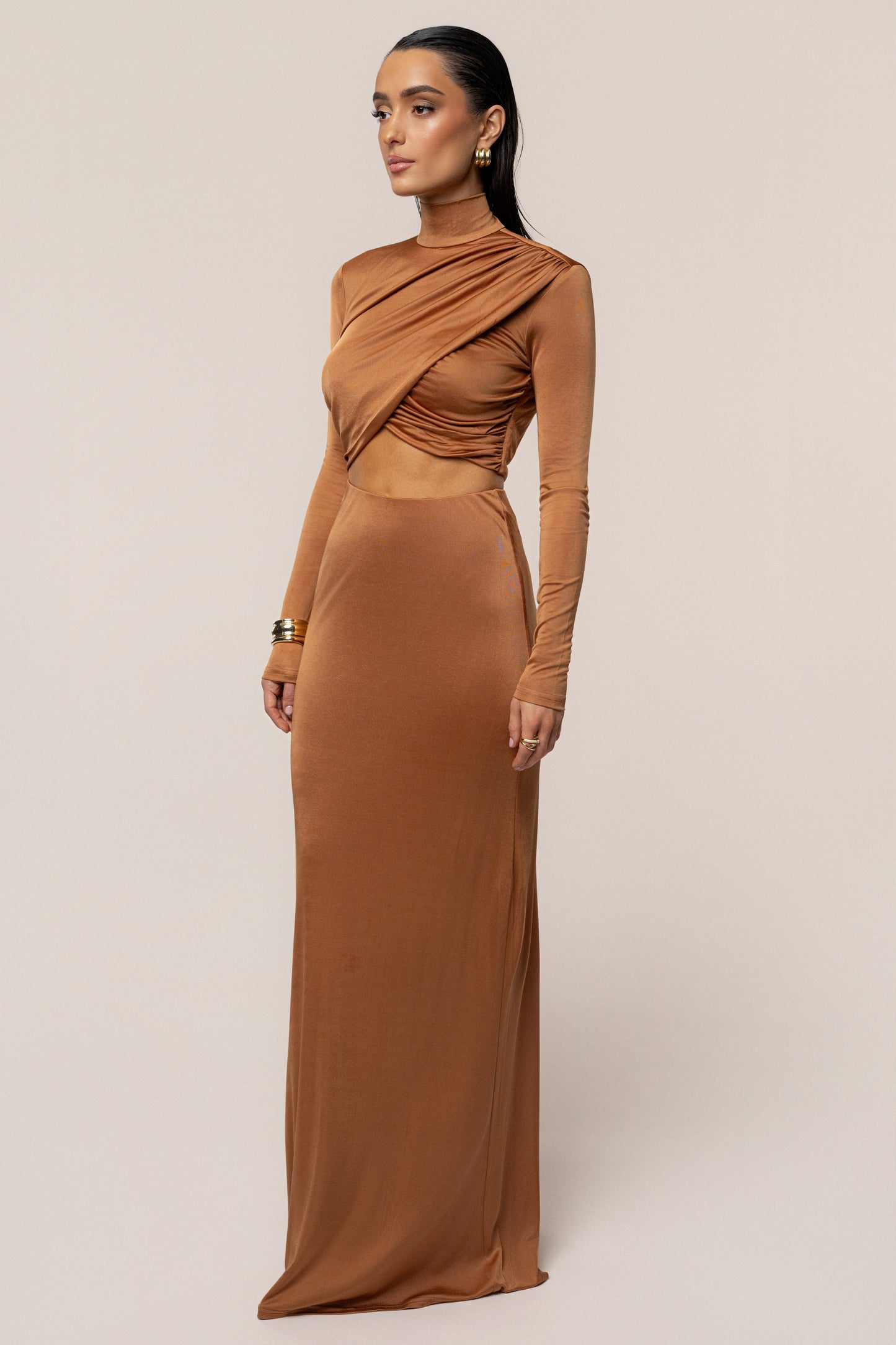 Copper Nessa Slinky Top