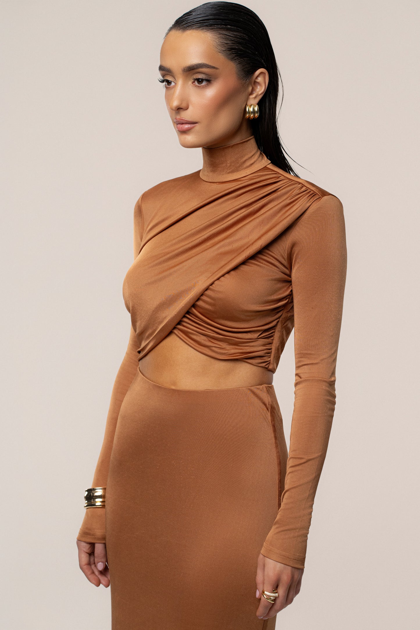 Copper Nessa Slinky Top