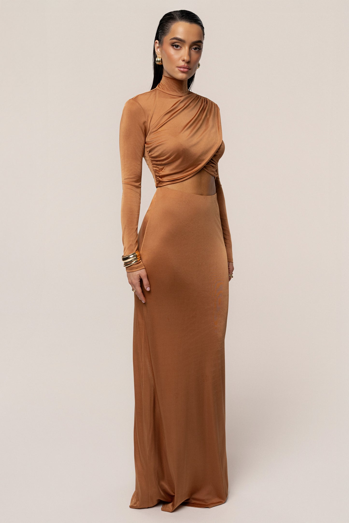Copper Nessa Slinky Top