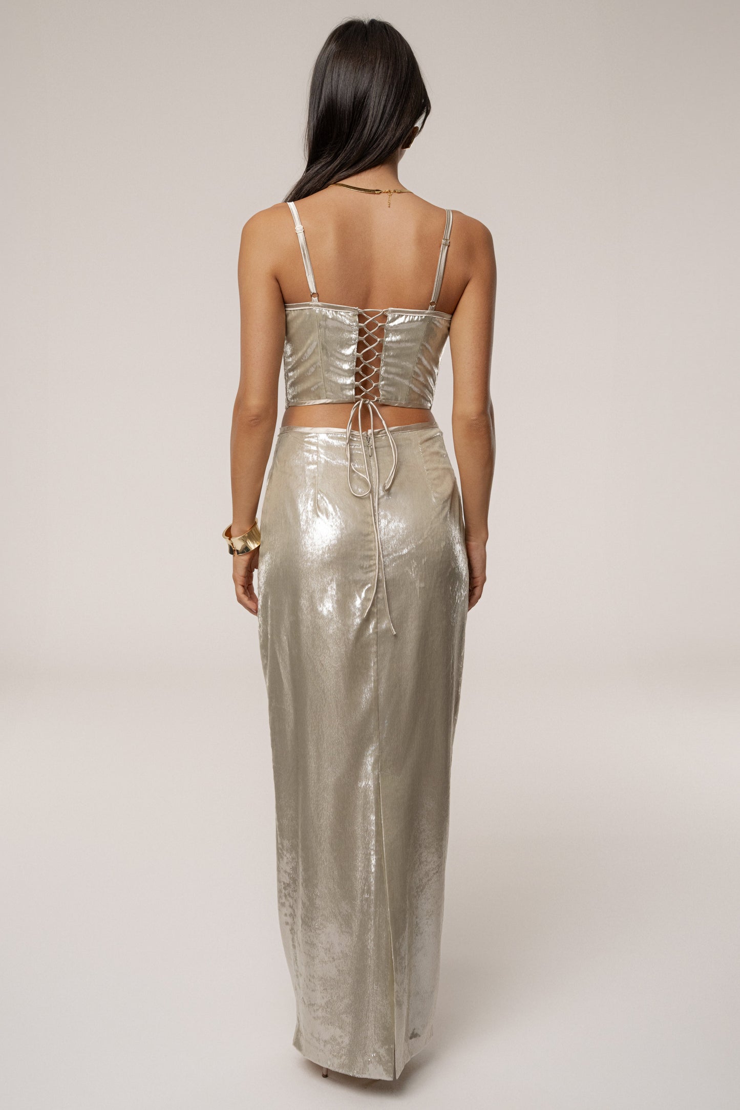 Beige Illuminate Corset